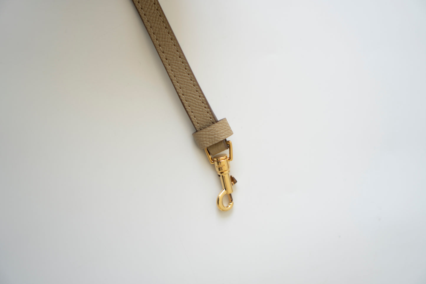 Nano Belt Bag – Light Taupe Calfskin