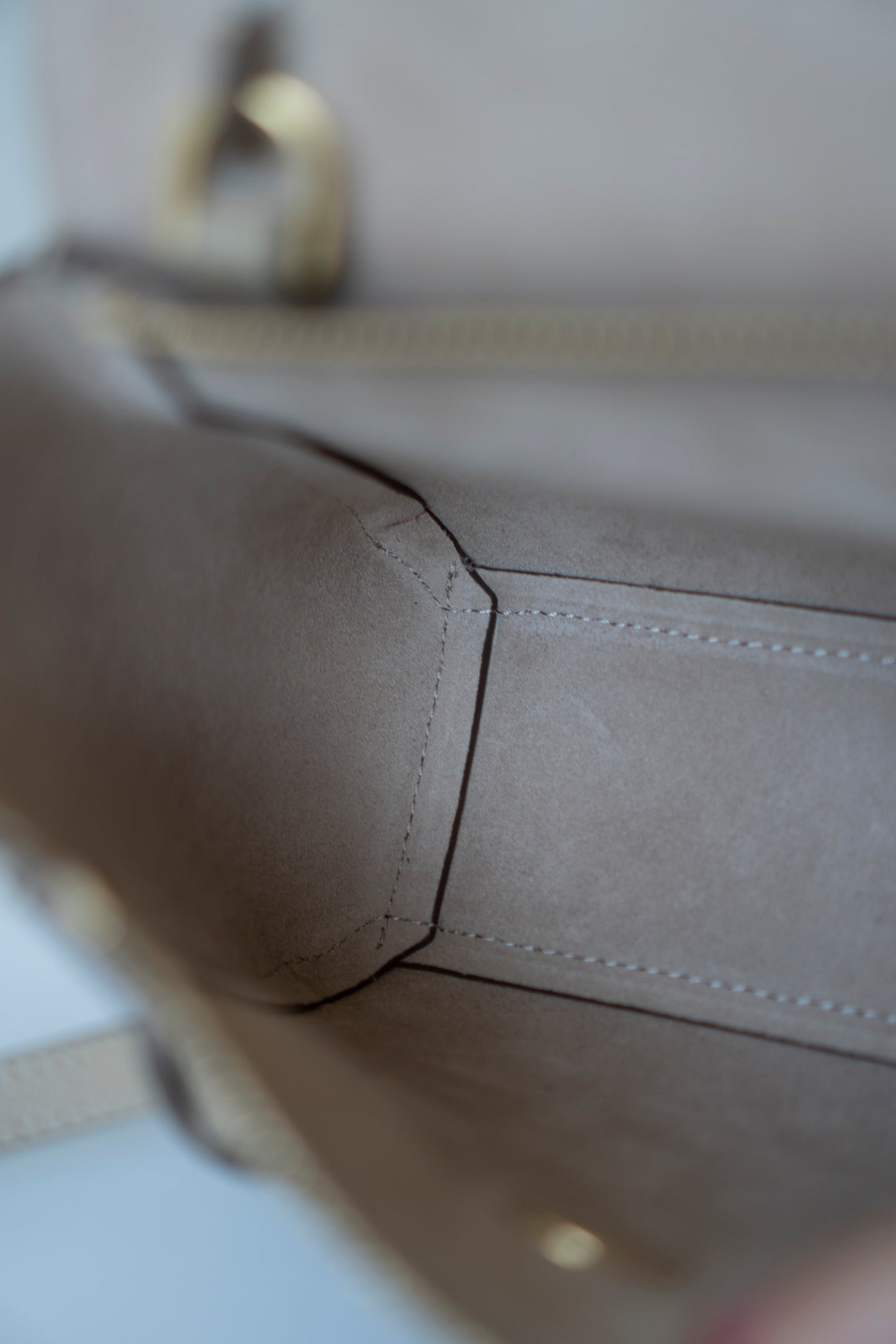 Nano Belt Bag – Light Taupe Calfskin