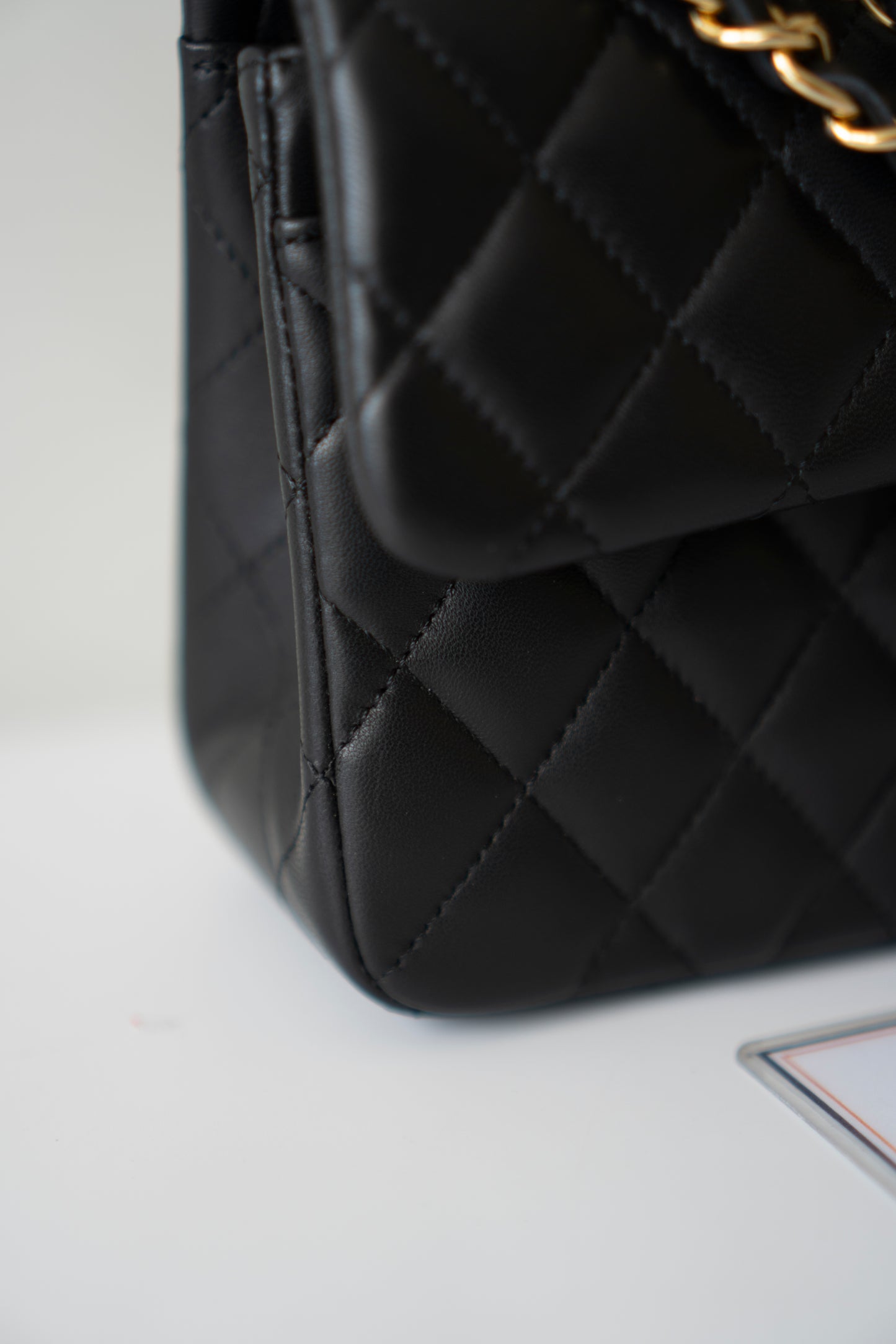 Classic Flap Small – Black Lambskin with Gold Hardware
