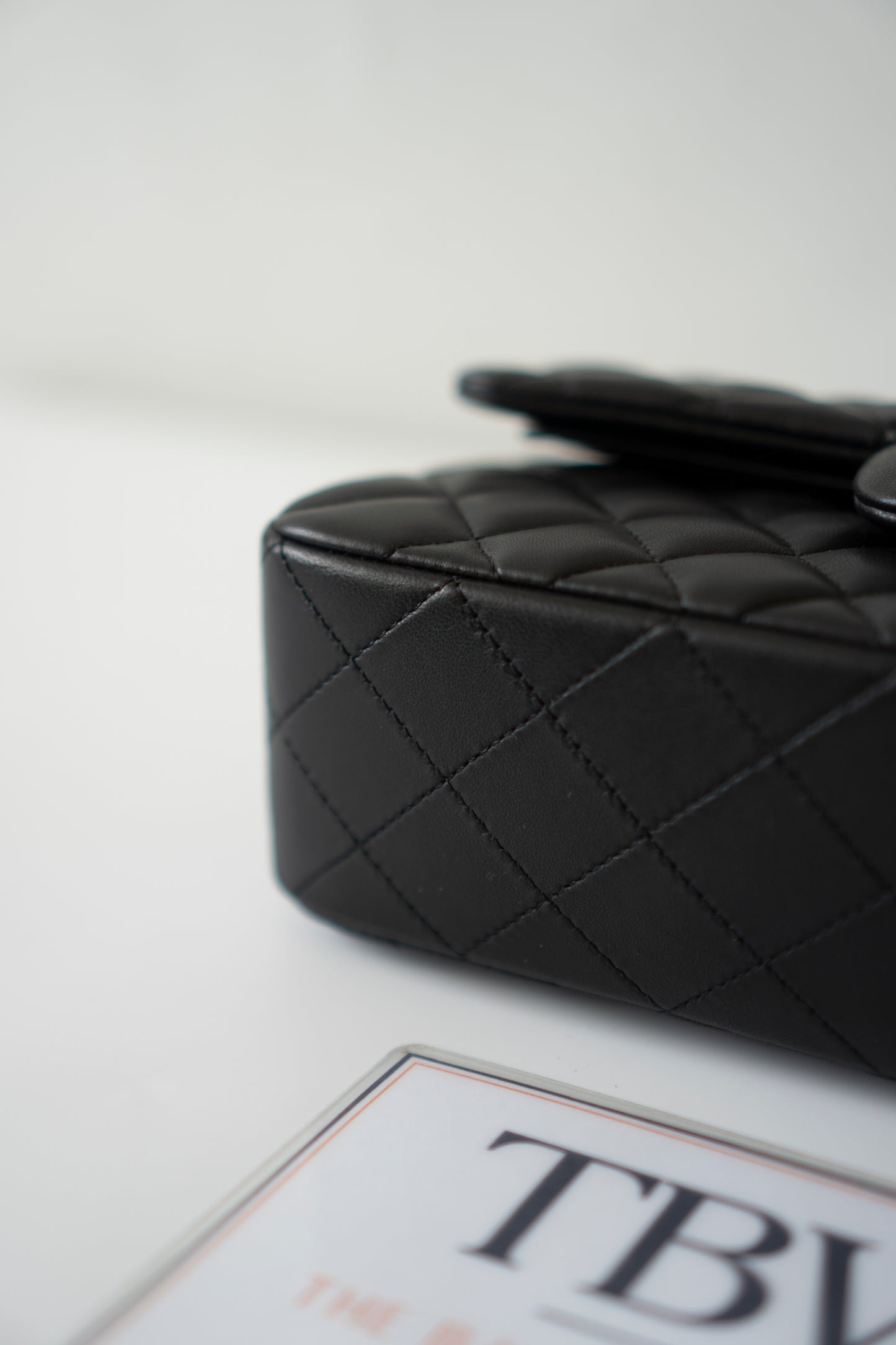 Classic Flap Small – Black Lambskin with Gold Hardware