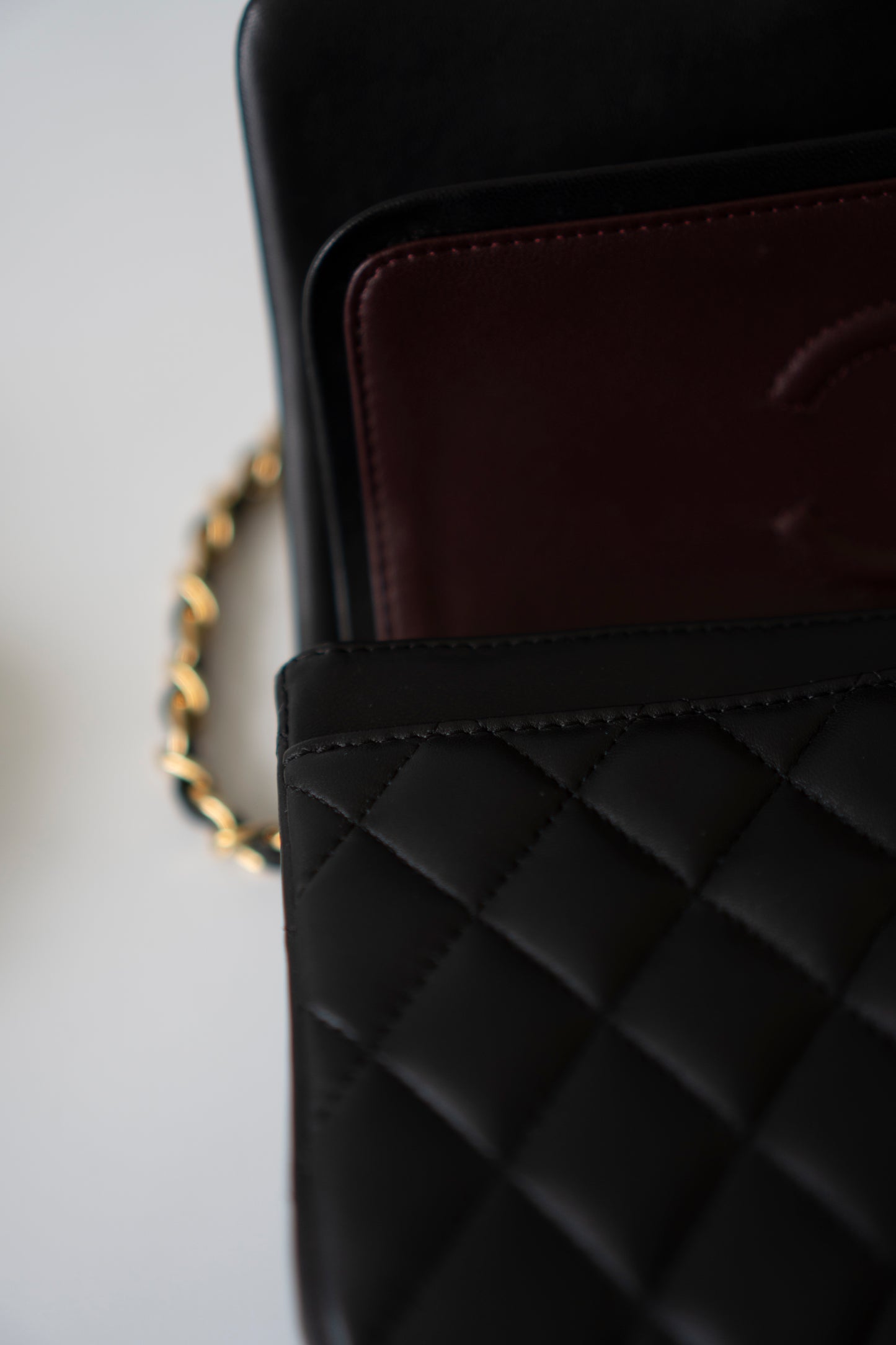 Classic Flap Small – Black Lambskin with Gold Hardware