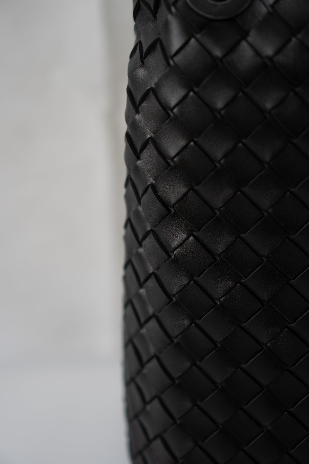 Large Andiamo – Black Leather
