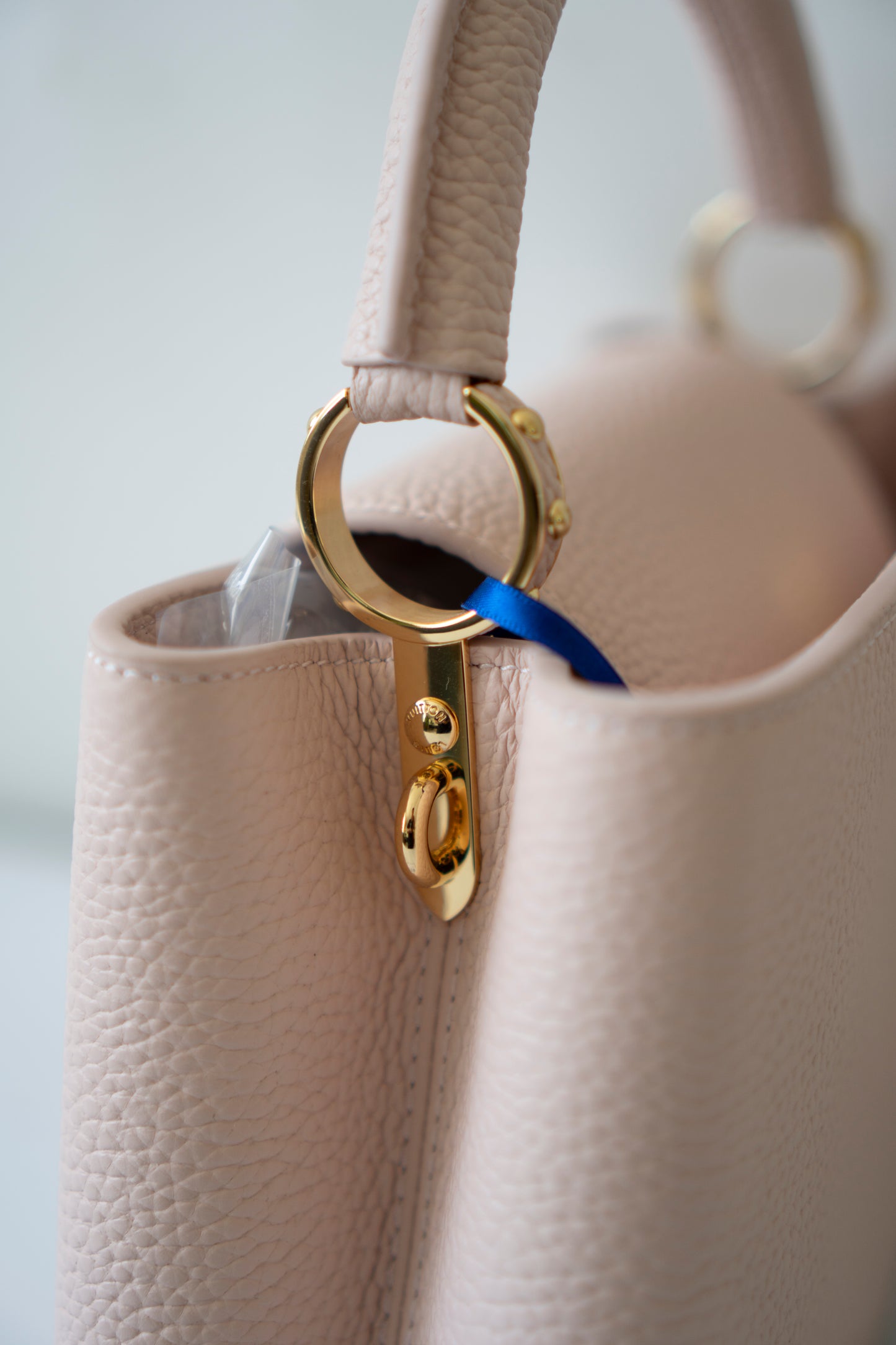 Capucines BB – Rose Jasmin in Taurillon Leather