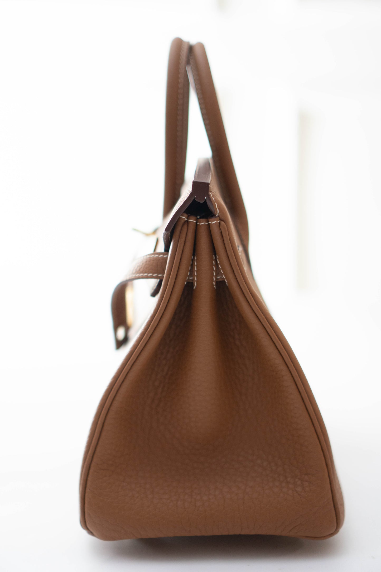 BK 25 in Gold Togo leather