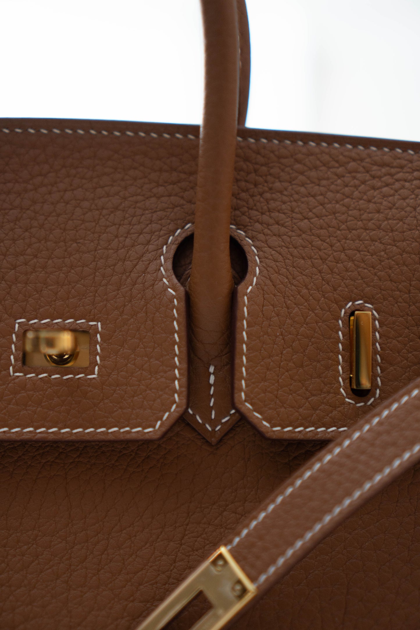 BK 25 in Gold Togo leather