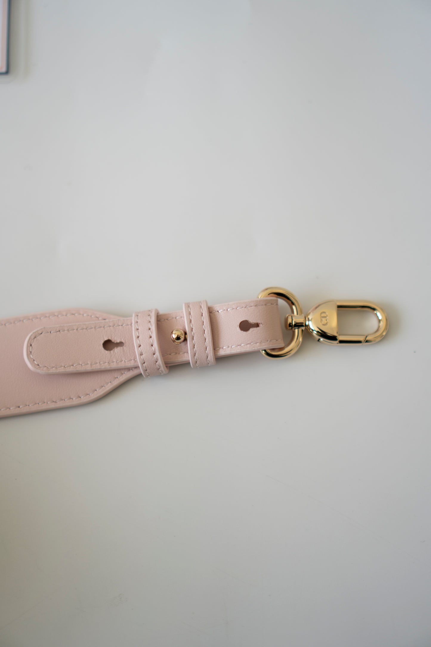 Lady D My ABCDor Small – Blush Pink Lambskin