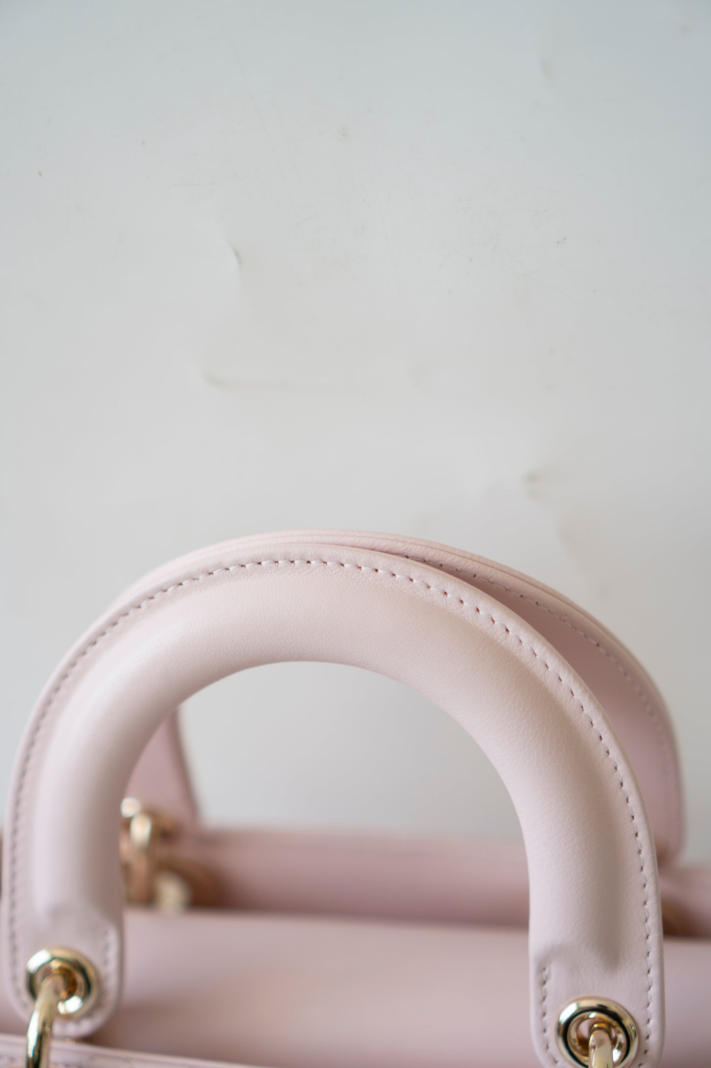 Lady D My ABCDor Small – Blush Pink Lambskin