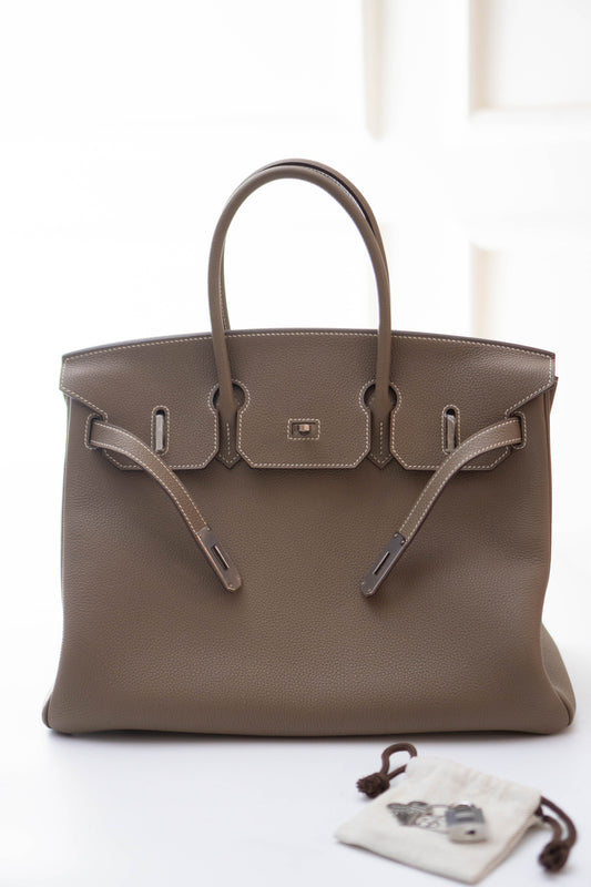 Birkin 35 in Etoupe