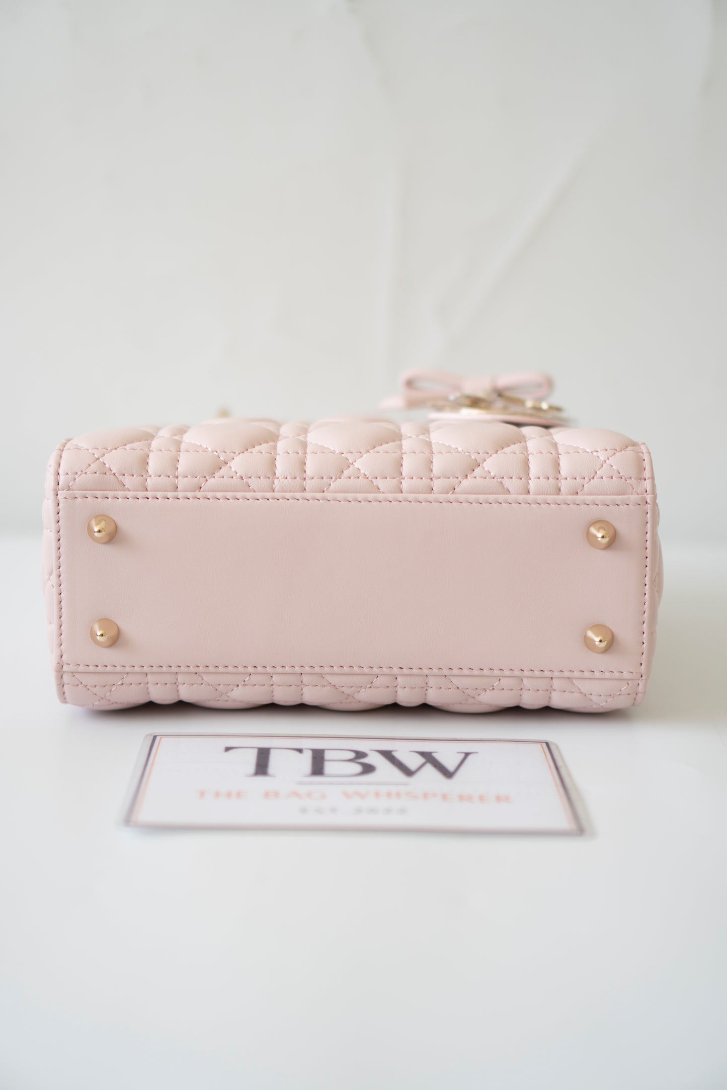 Lady D My ABCDor Small – Blush Pink Lambskin
