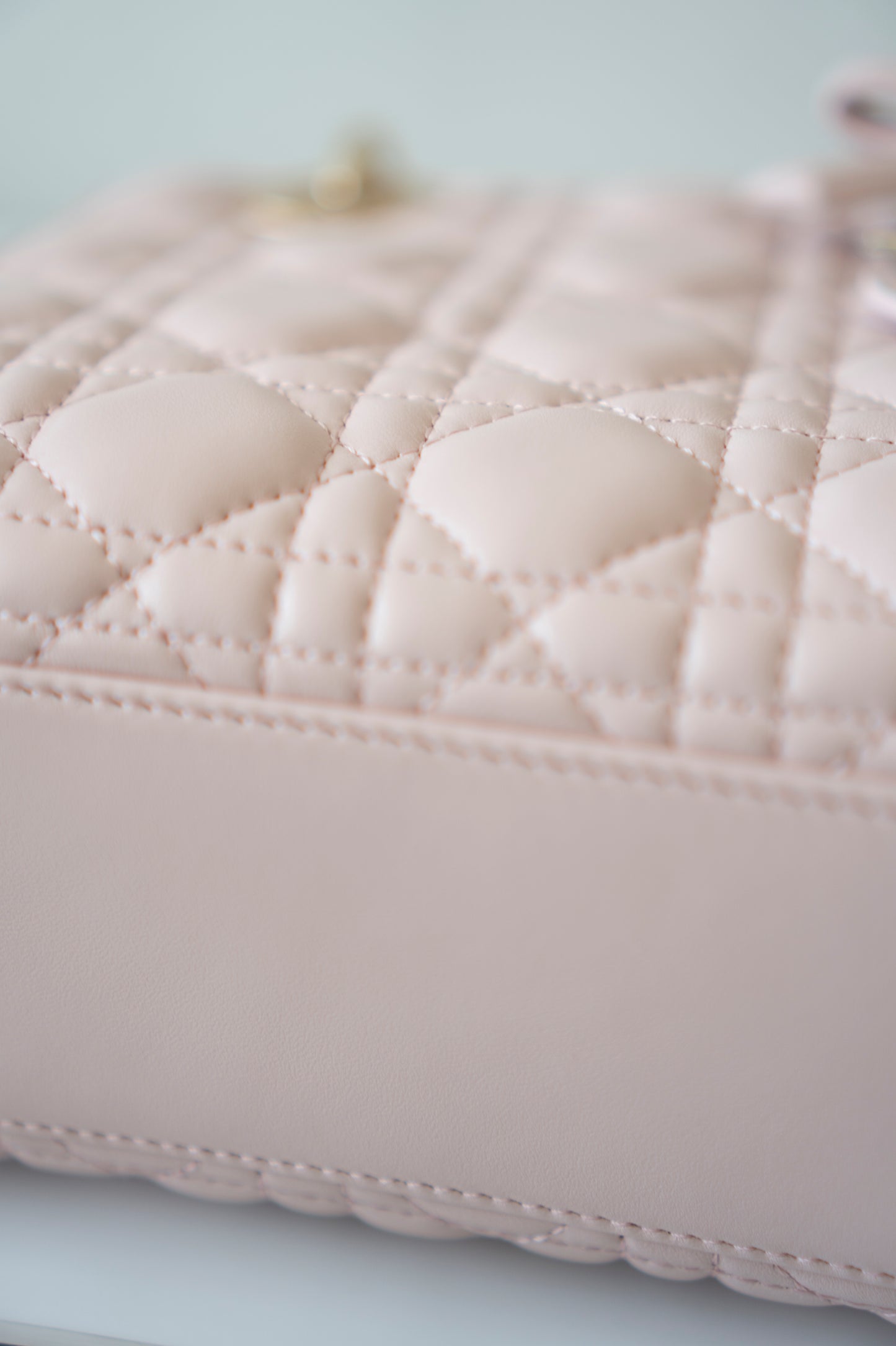 Lady D My ABCDor Small – Blush Pink Lambskin