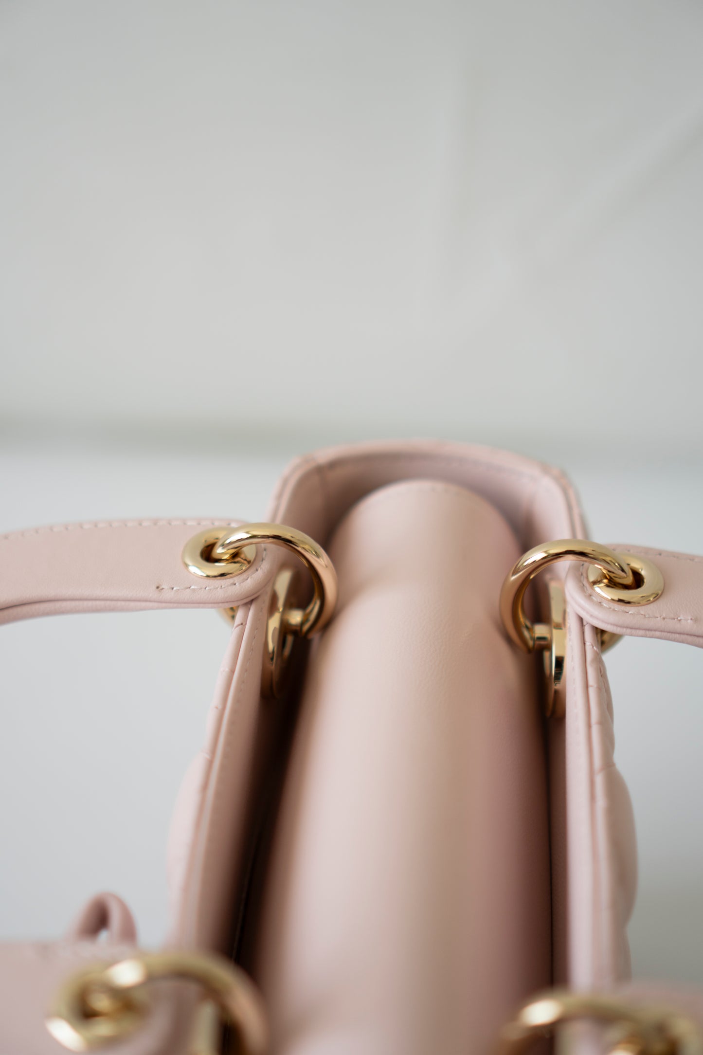 Lady D My ABCDor Small – Blush Pink Lambskin