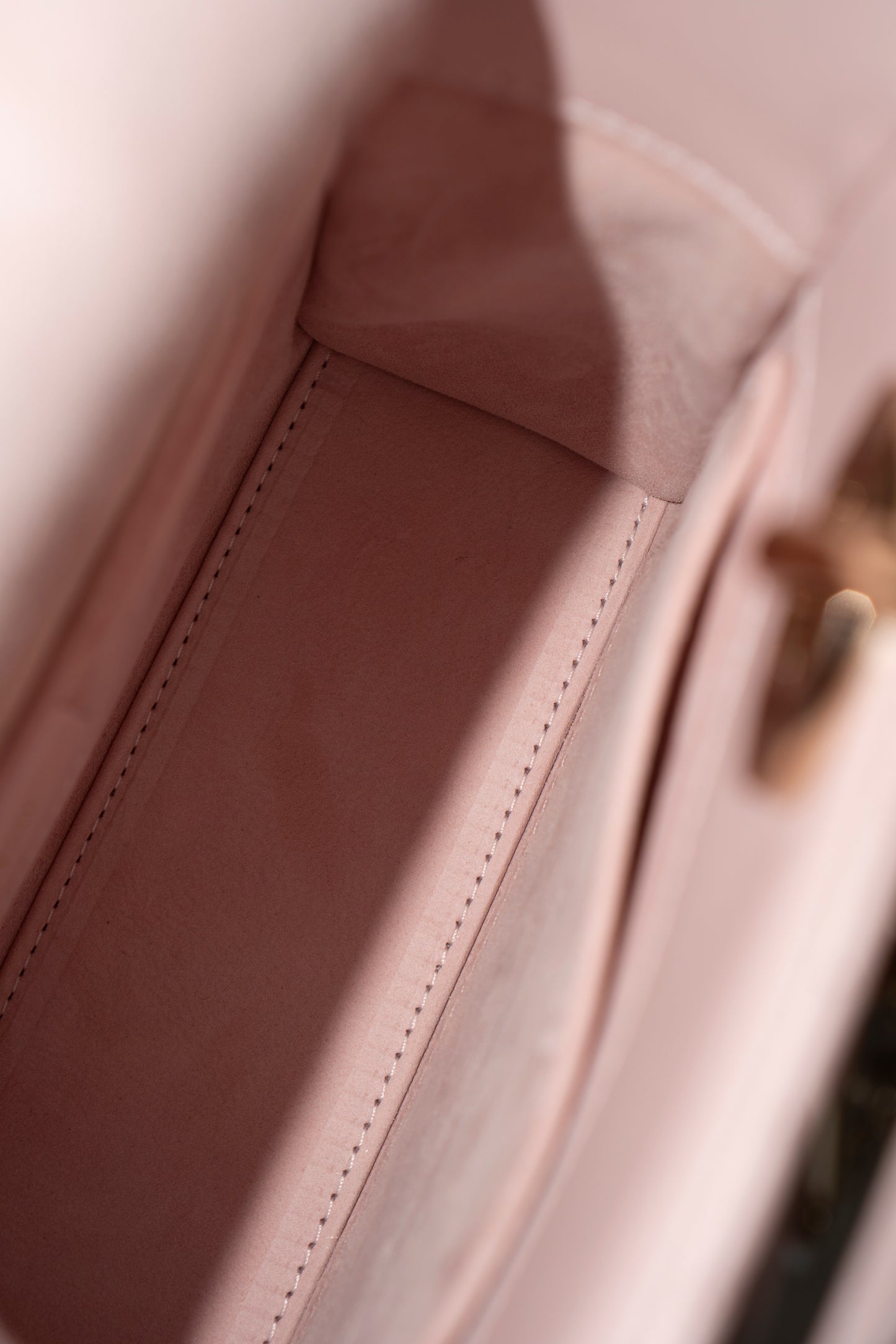 Lady D My ABCDor Small – Blush Pink Lambskin
