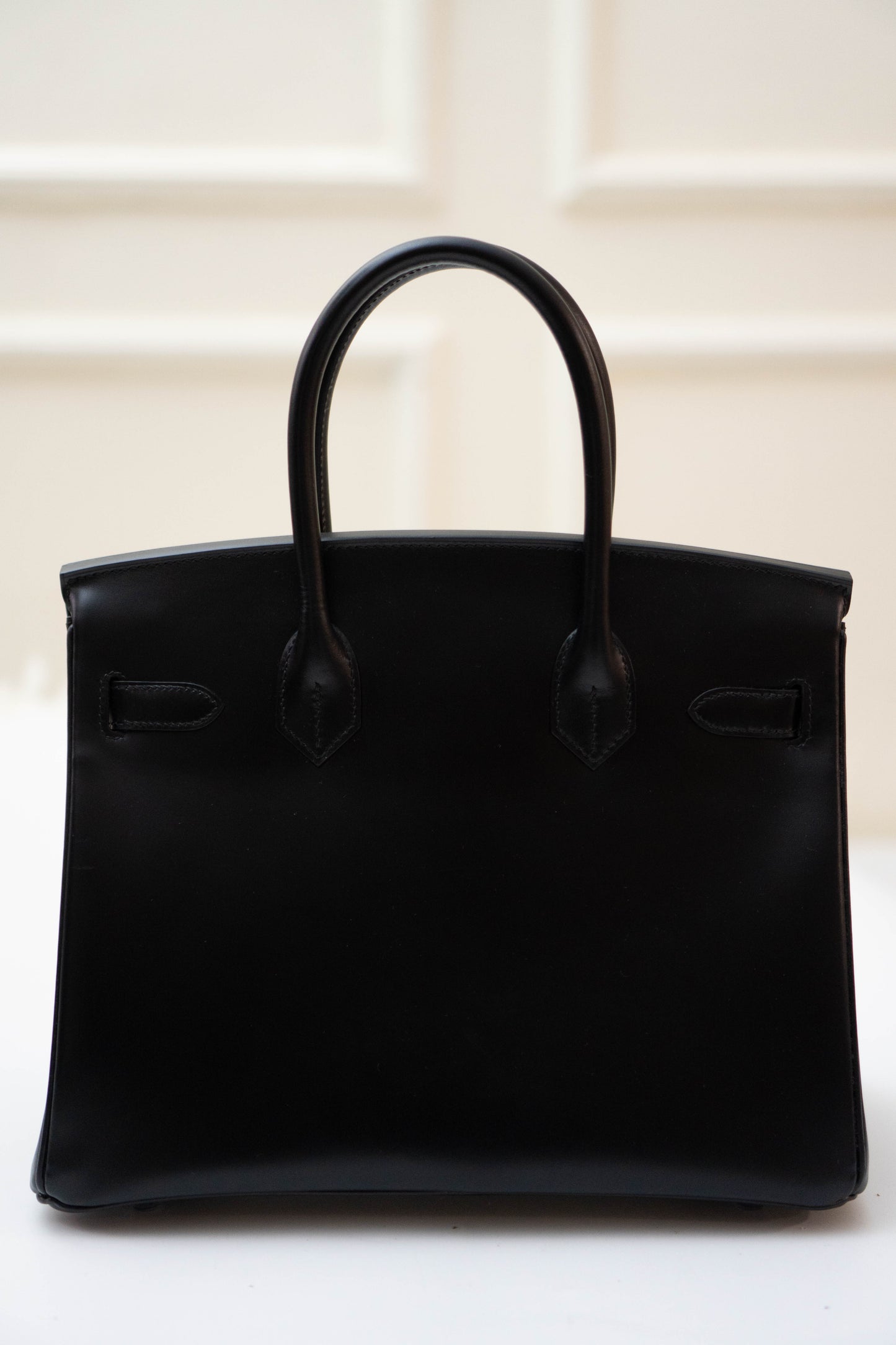 BK 30 So Black in Box Calf leather