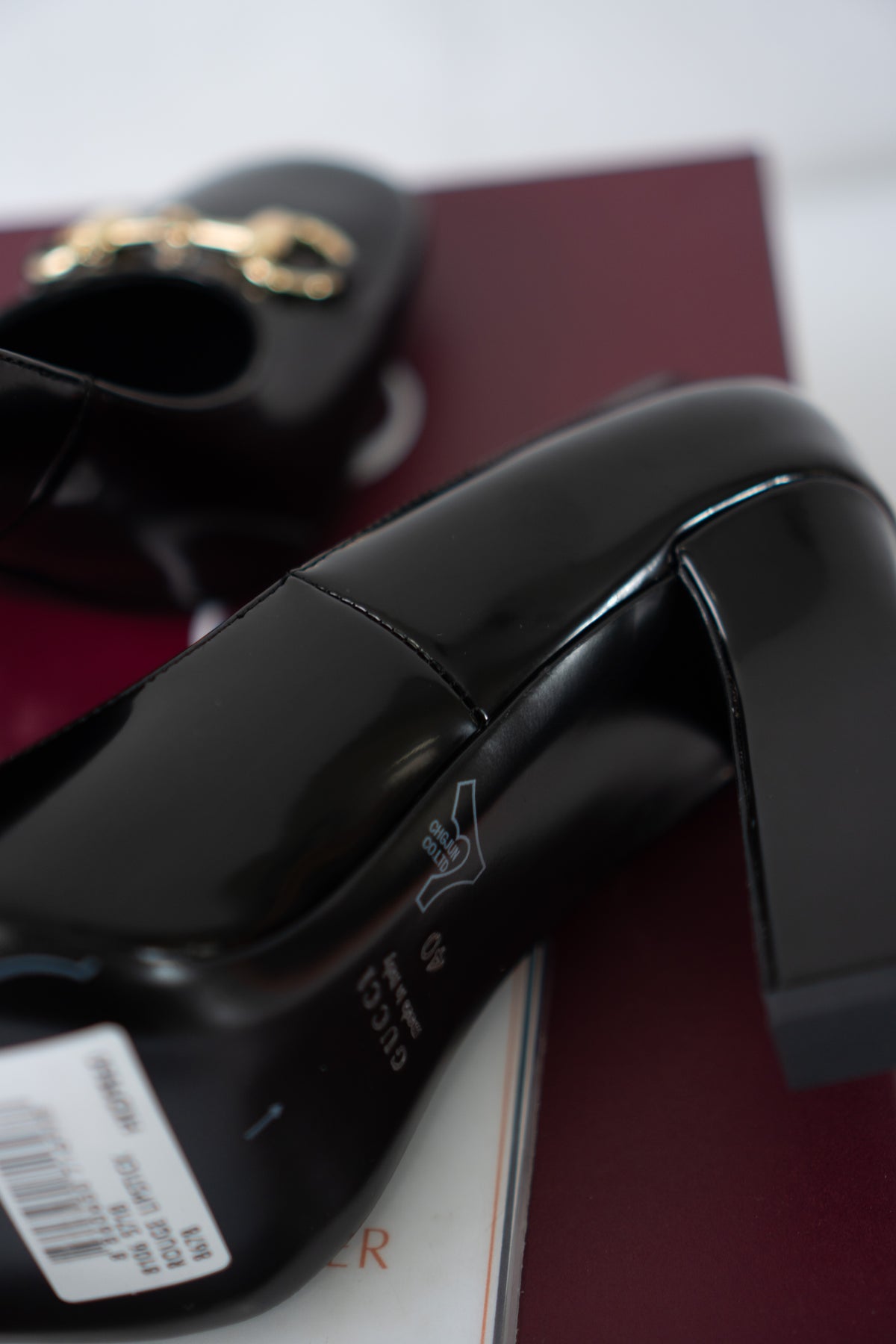 Signora Horsebit Leather Pumps – Black