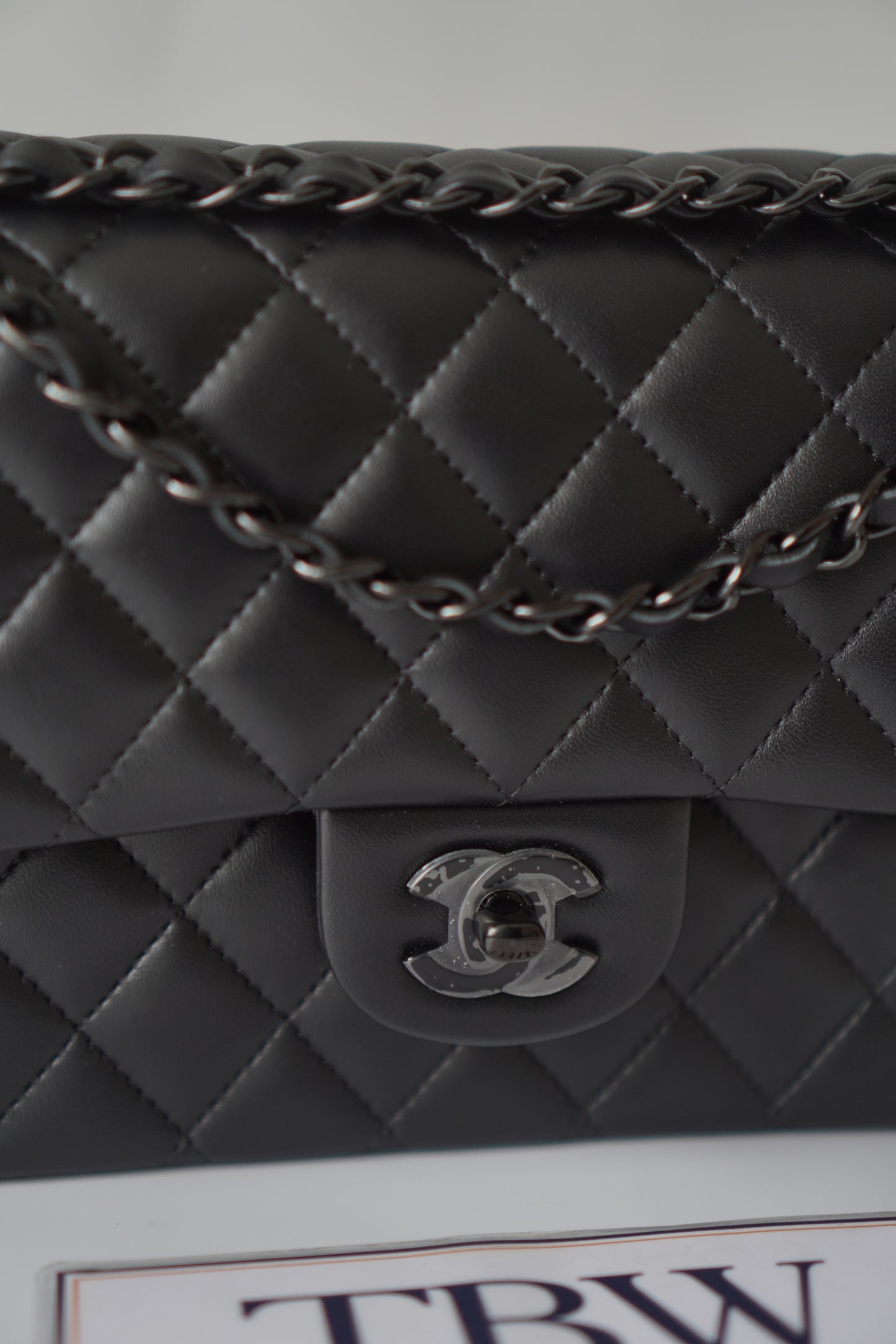 Classic Flap Medium So Black – Black Lambskin with Black Hardware