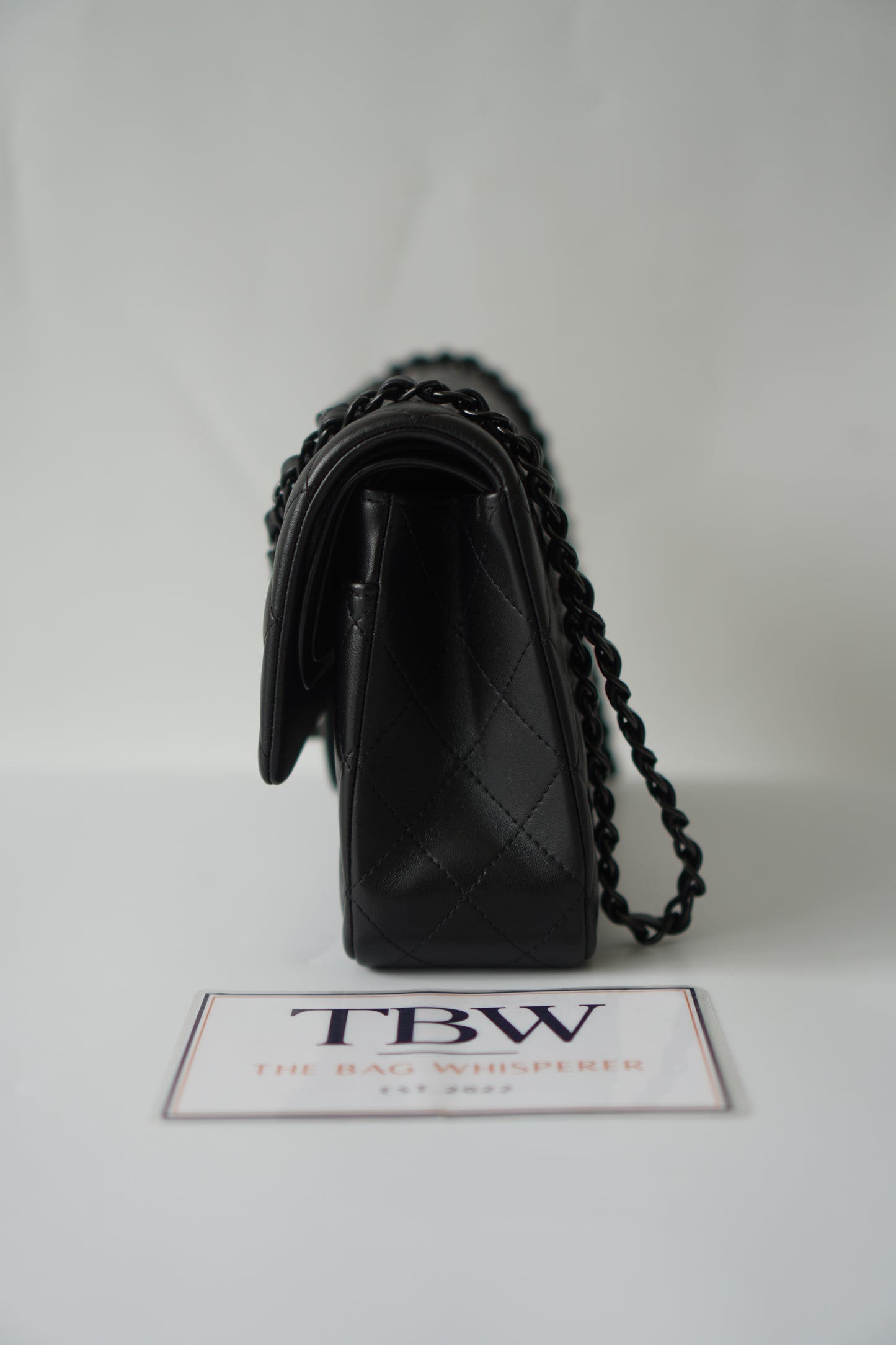 Classic Flap Medium So Black – Black Lambskin with Black Hardware
