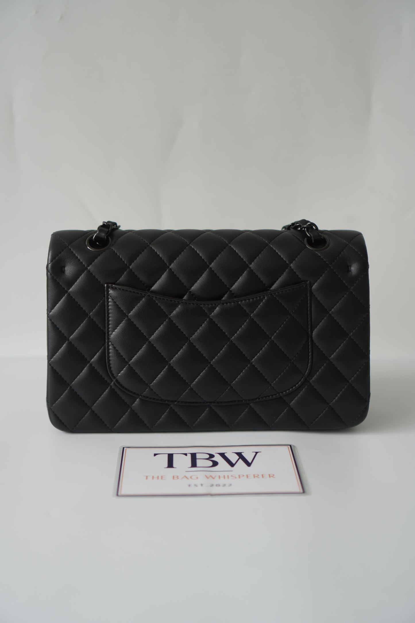 Classic Flap Medium So Black – Black Lambskin with Black Hardware