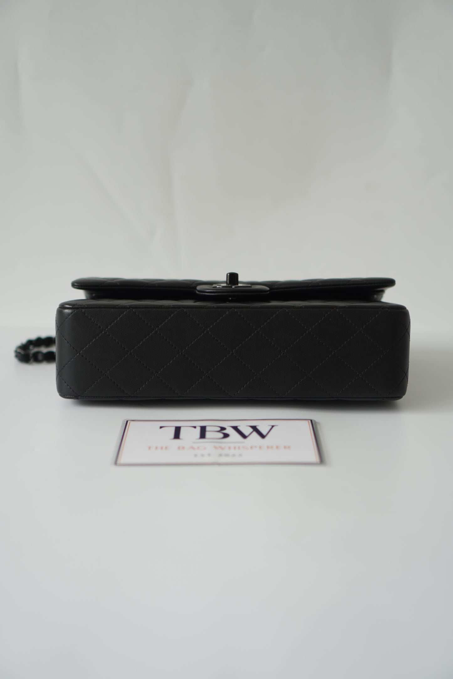 Classic Flap Medium So Black – Black Lambskin with Black Hardware