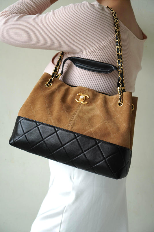 25A Suede Hobo
