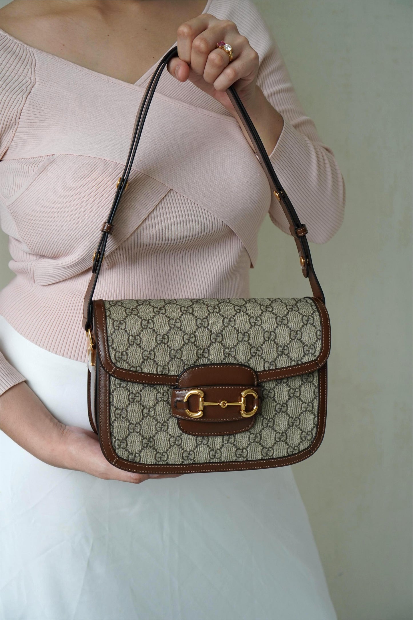 GG Horsebit 1955 Shoulder Bag
