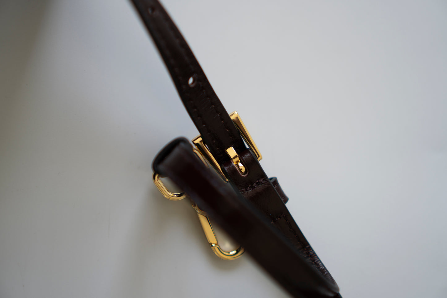 Bonnie Medium – Dark Brown Glossy Calfskin