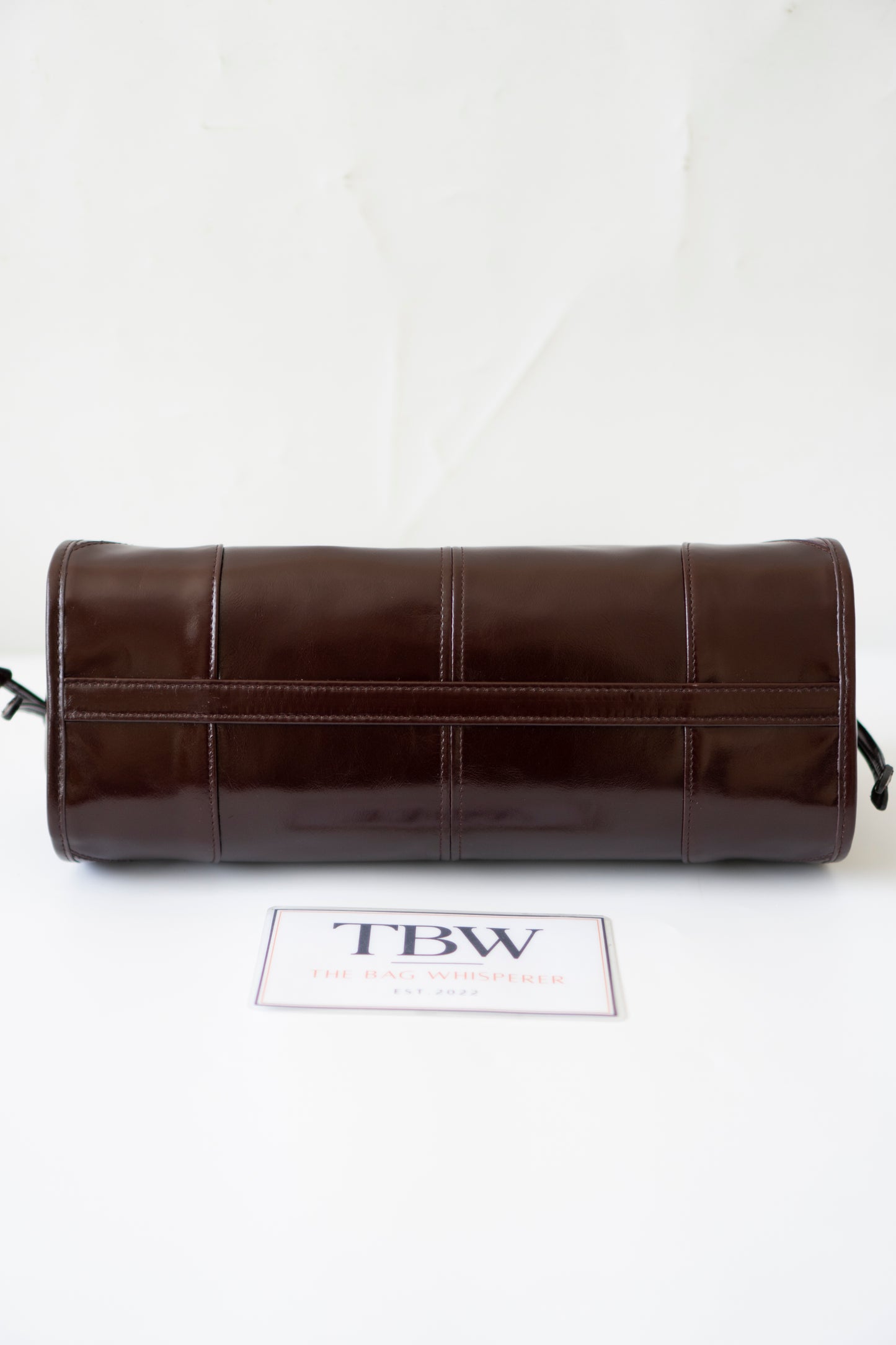 Bonnie Medium – Dark Brown Glossy Calfskin