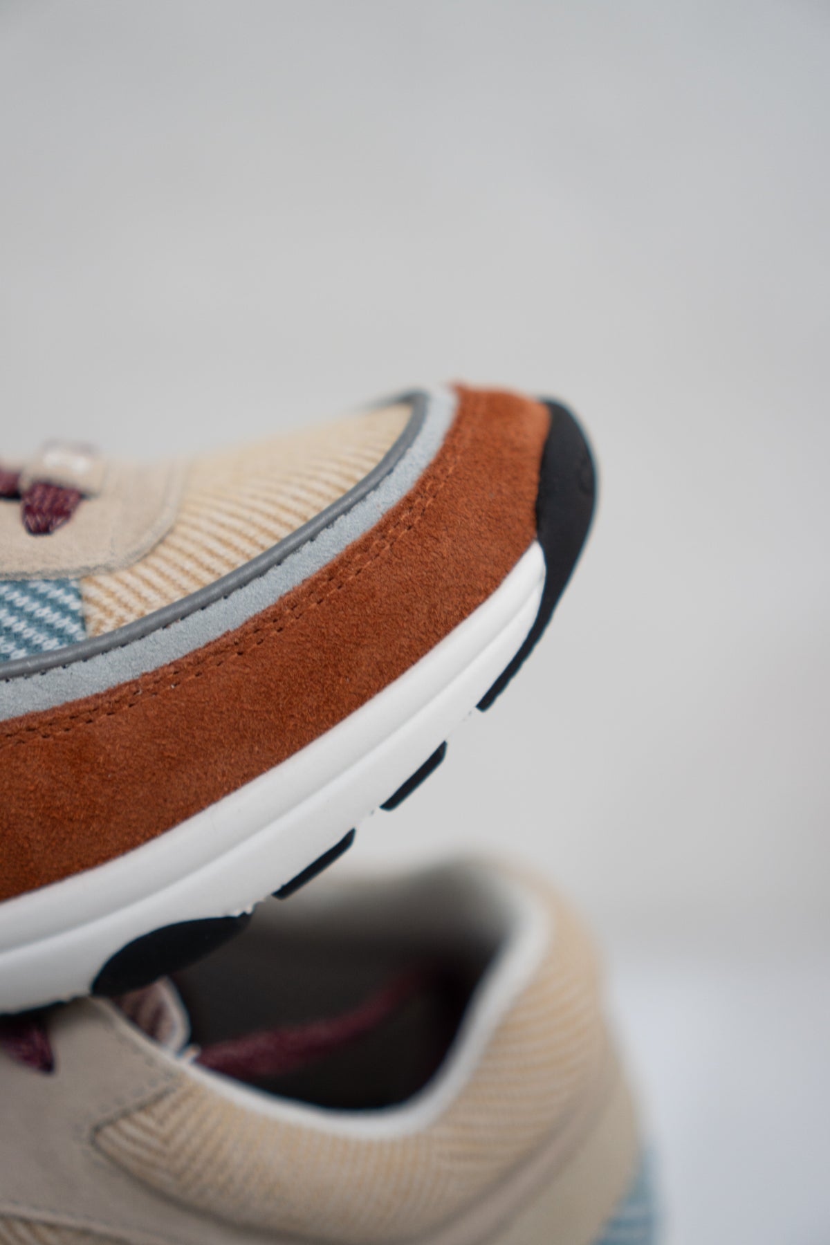 CC Fabric Suede Calfskin Sneakers – Pink Beige