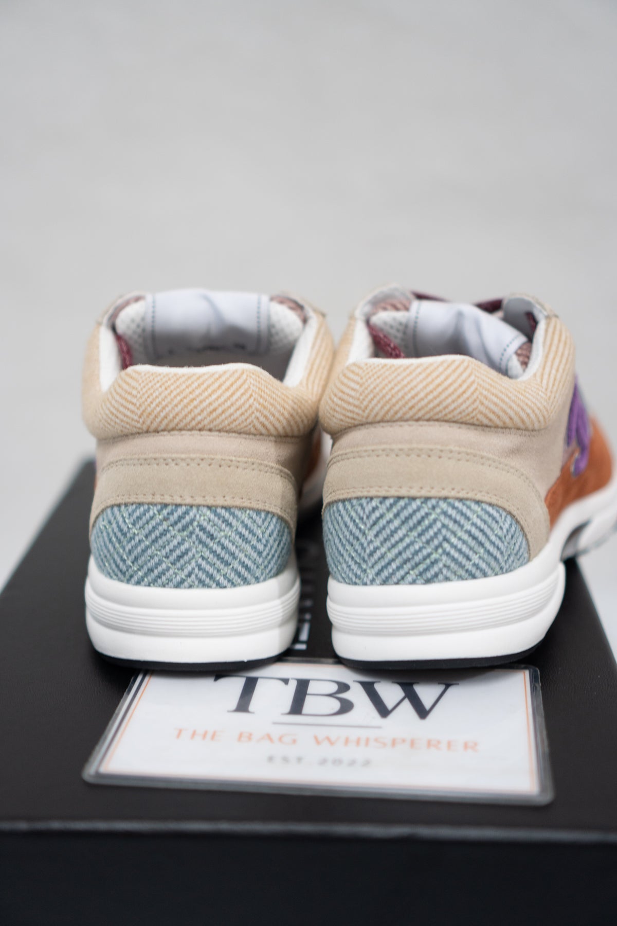 CC Fabric Suede Calfskin Sneakers – Pink Beige