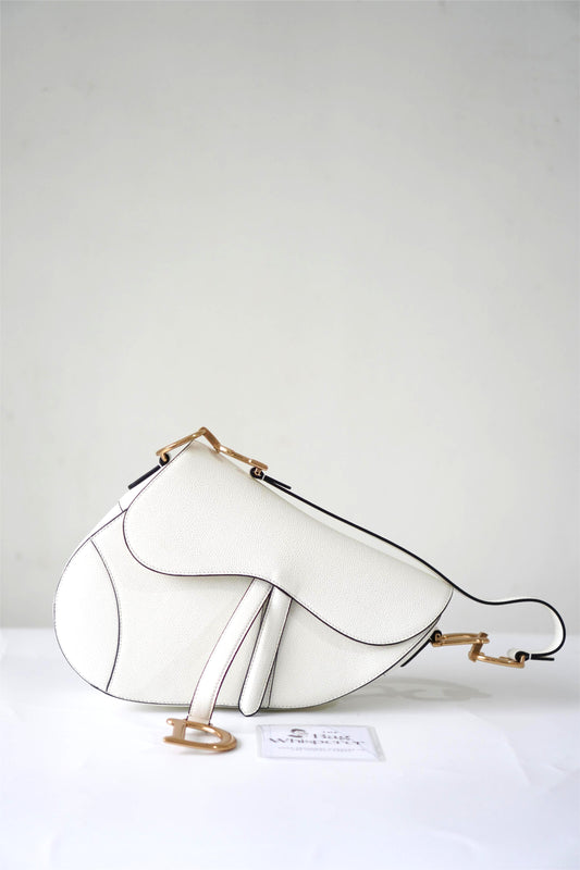 Saddle Bag in White