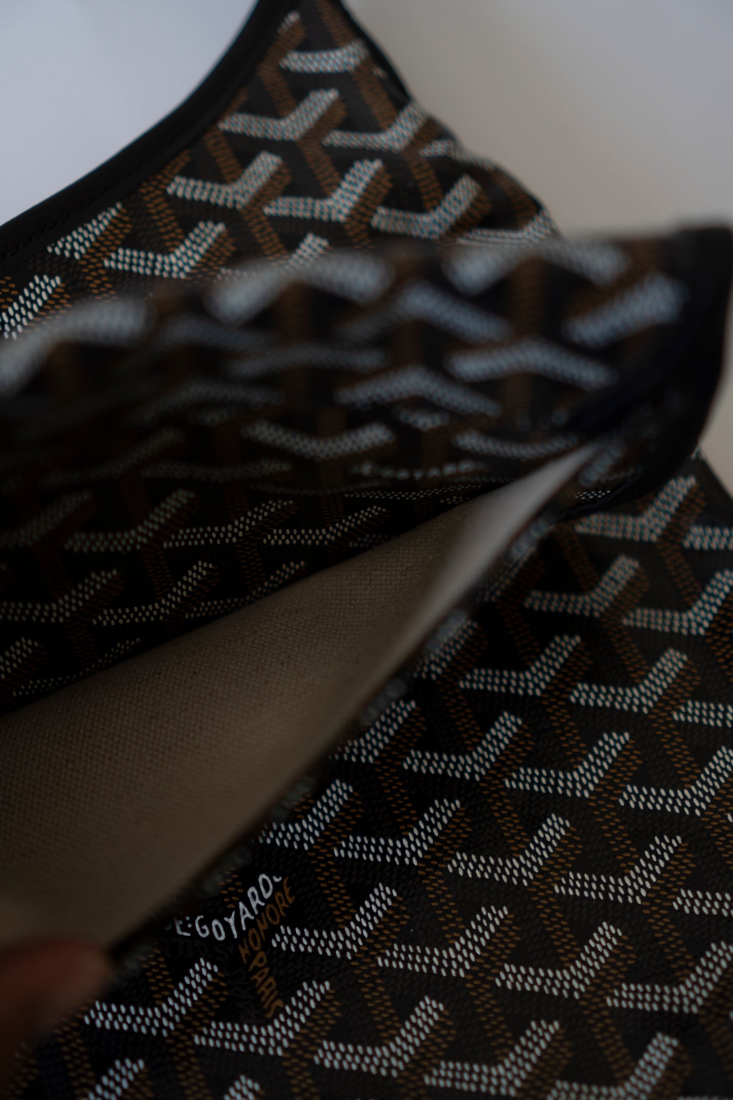 Bohème PM – Black Goyrdine Canvas