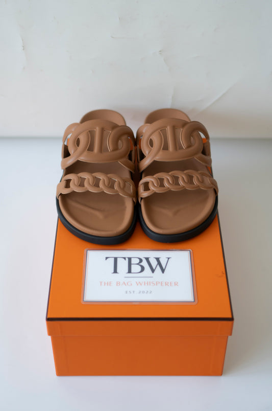 Extra Sandals – Naturel / Gold