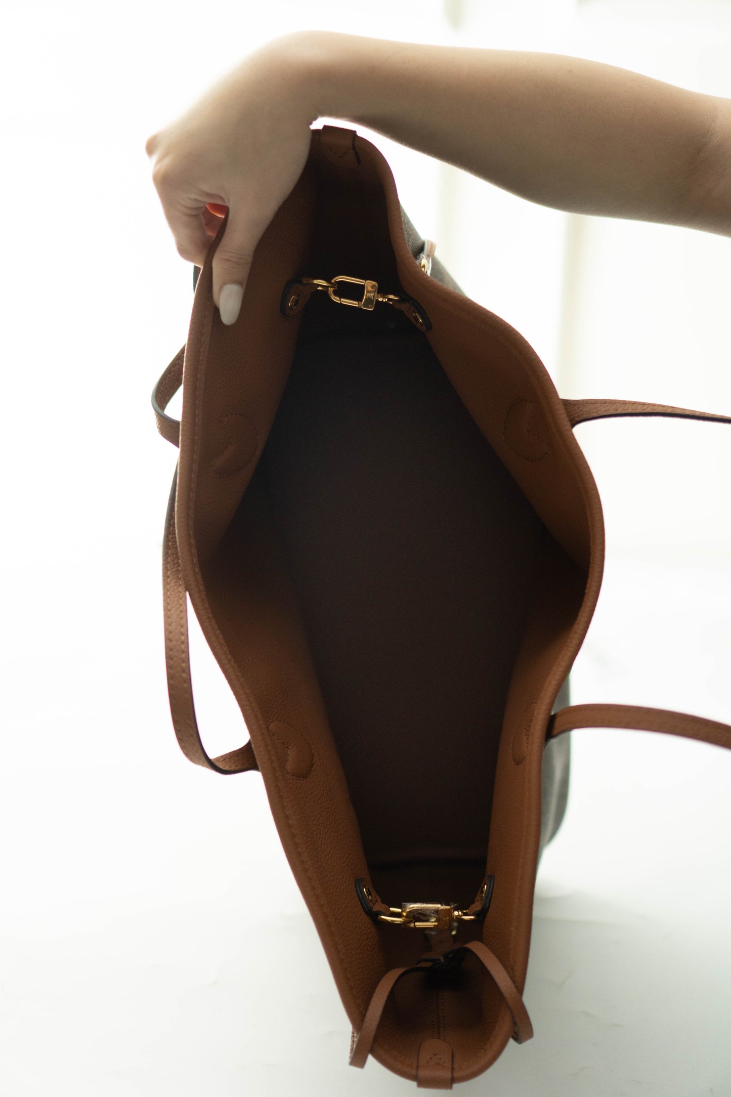 Never full inside out (MM) full leather reversible