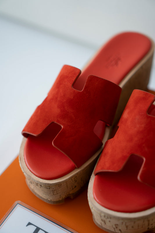 Eze 30 Sandals – Orange Brûlée