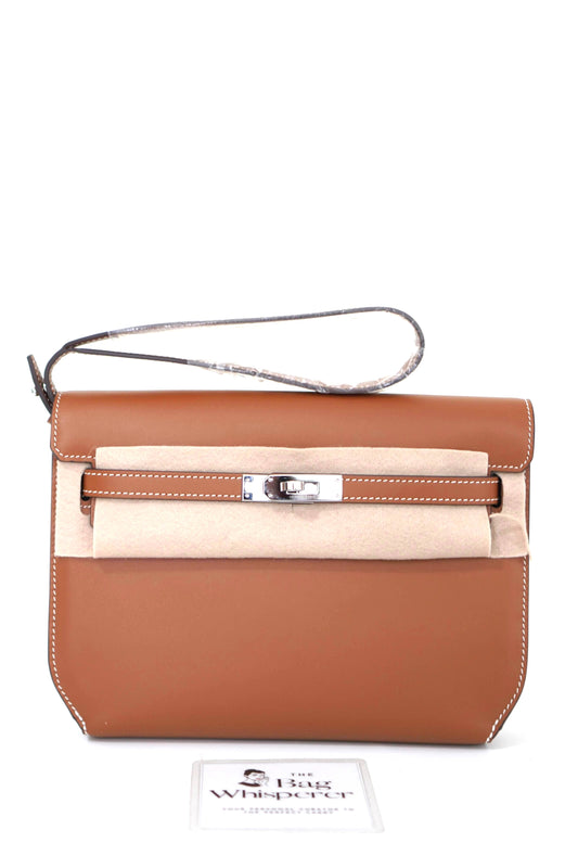 Depeches in Barenia leather