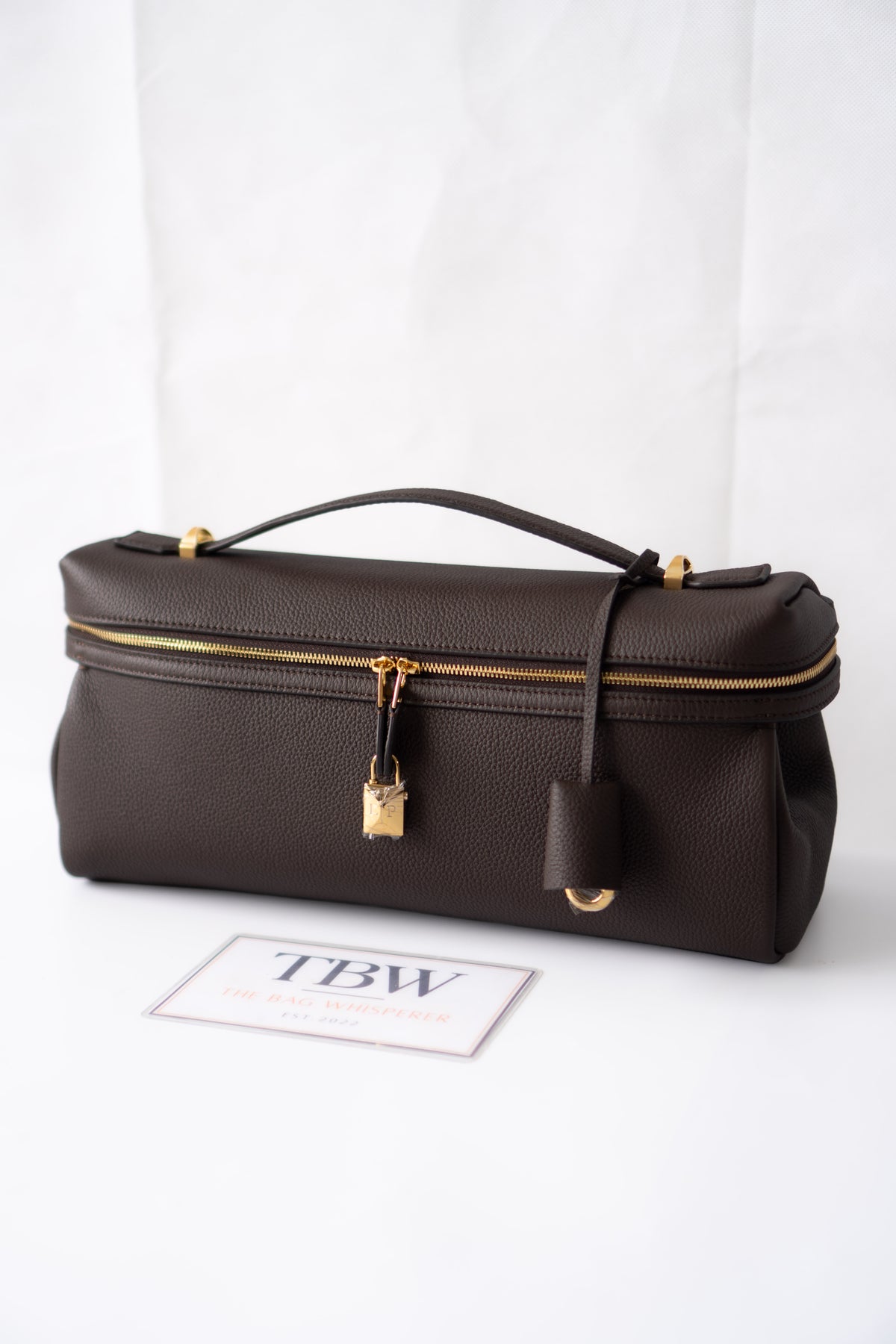 Extra Pocket L33 Top Handle Bag – Dark Brown