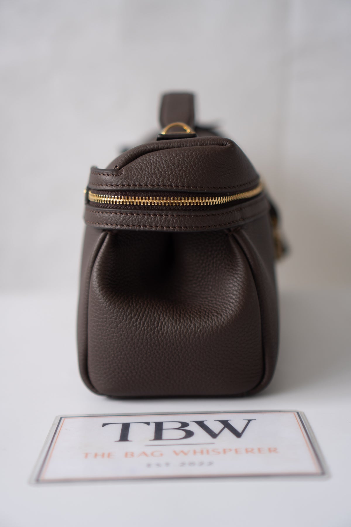 Extra Pocket L33 Top Handle Bag – Dark Brown
