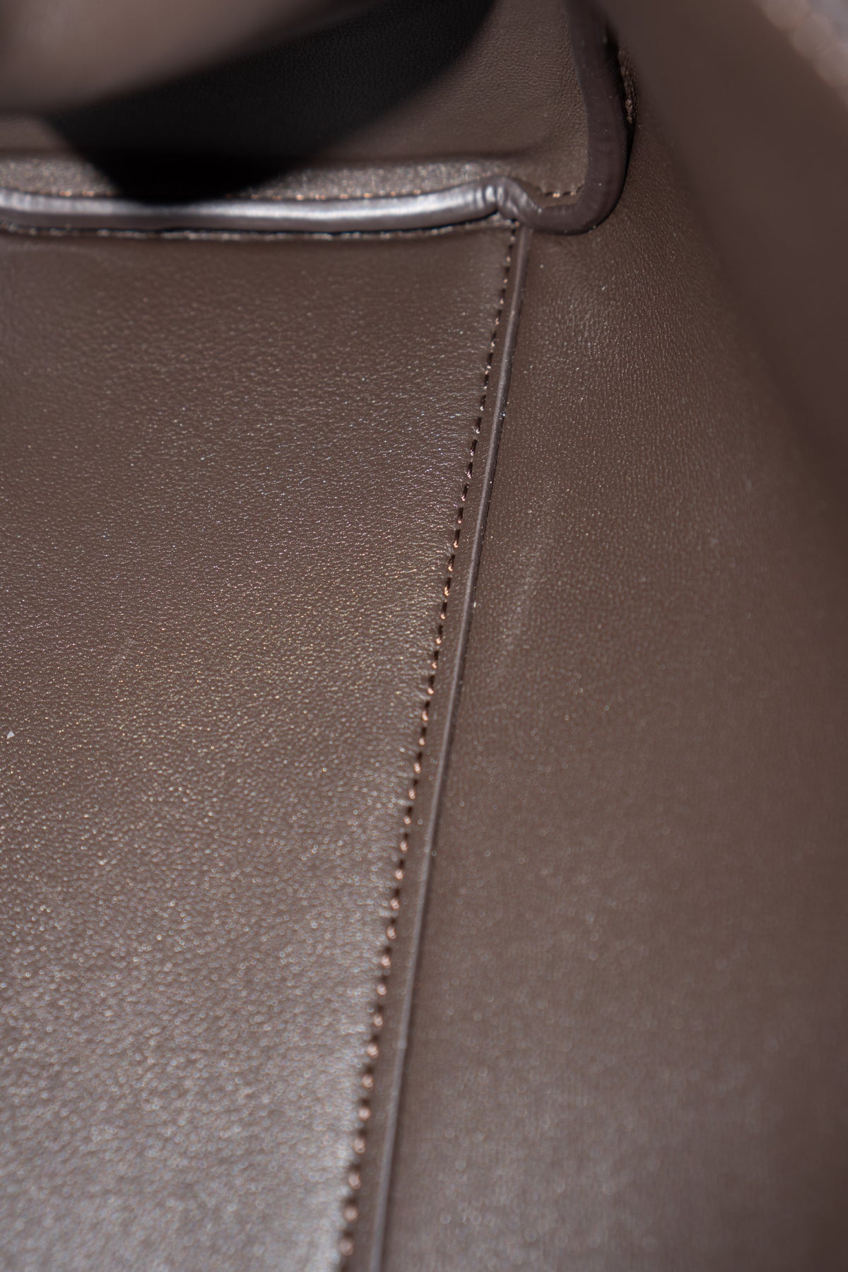Extra Pocket L33 Top Handle Bag – Dark Brown