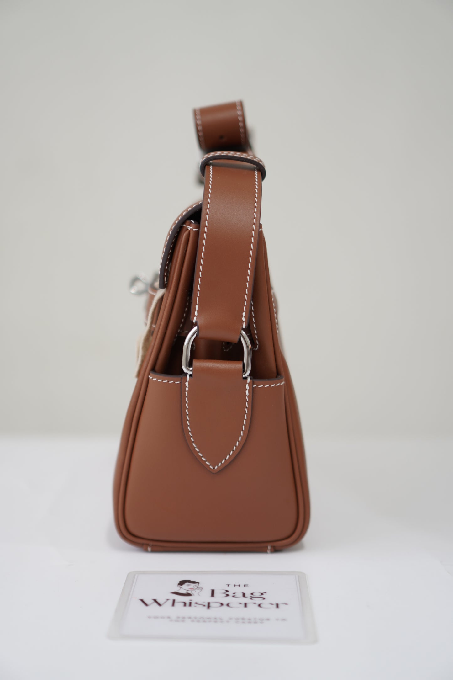 Kelly Messenger in Barenia leather