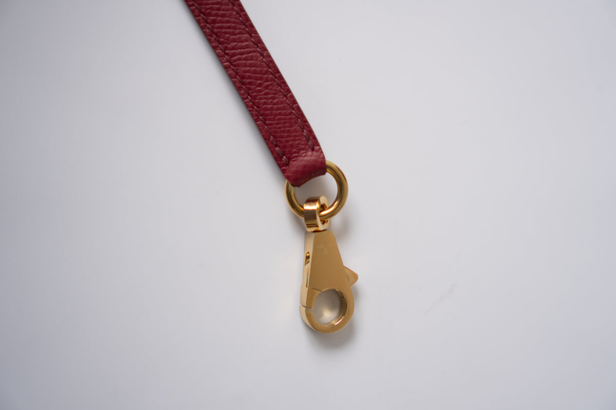 Bolide 27 Epsom Leather – Rouge Grenat