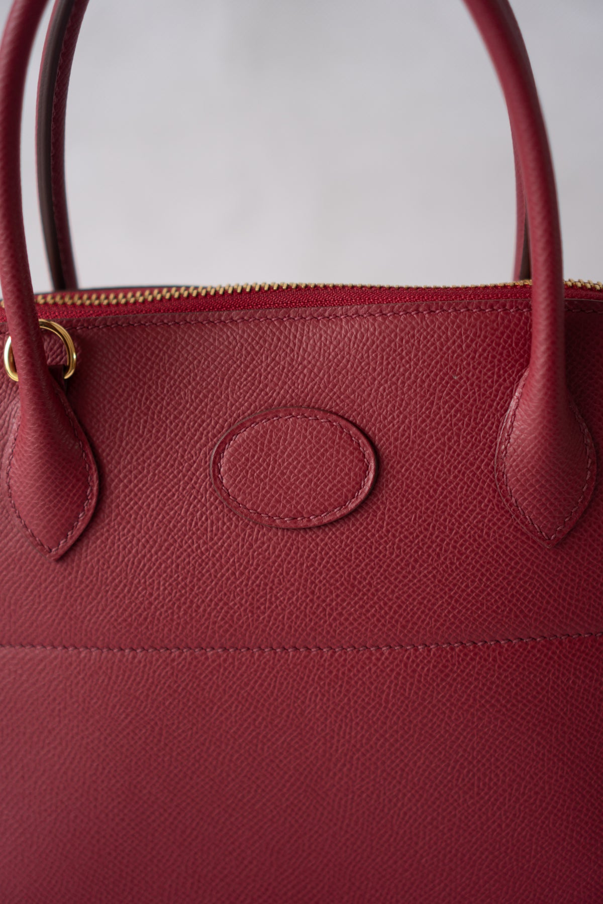 Bolide 27 Epsom Leather – Rouge Grenat