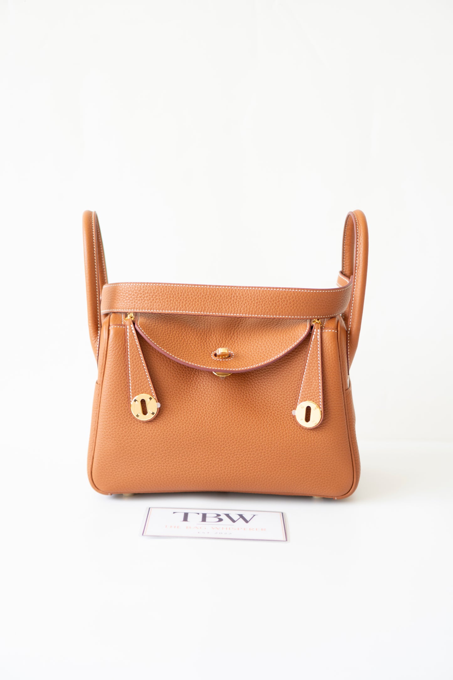 Lind 26 – Gold Clemence Leather with Gold Hardware