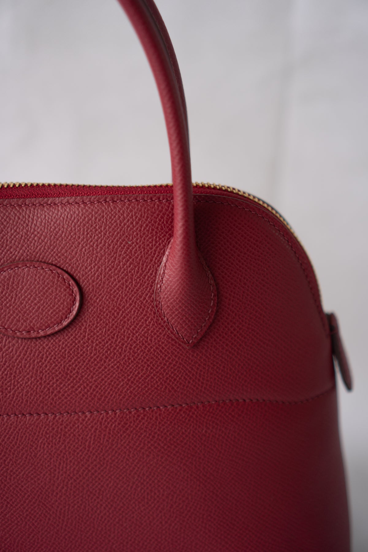 Bolide 27 Epsom Leather – Rouge Grenat
