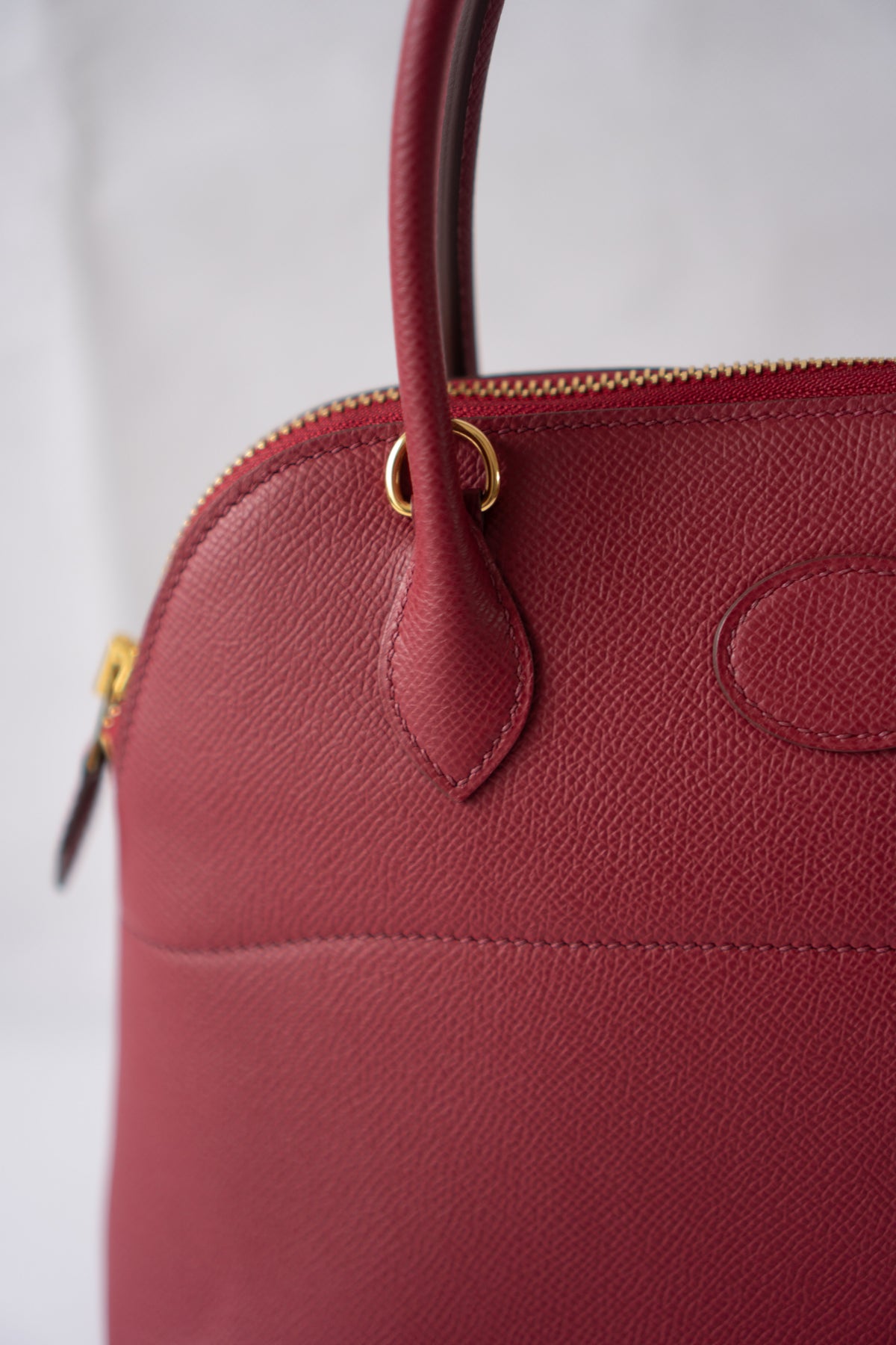 Bolide 27 Epsom Leather – Rouge Grenat