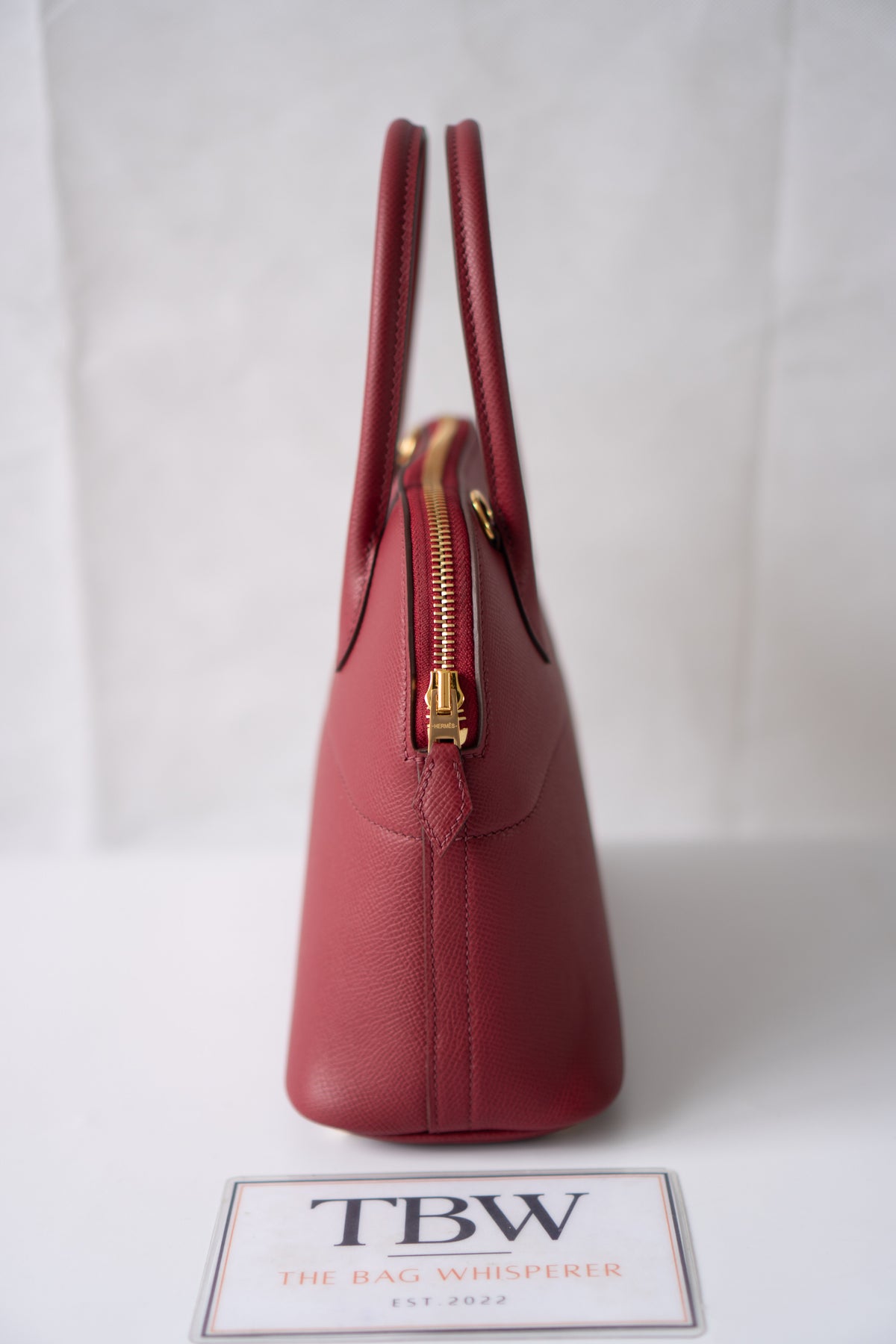 Bolide 27 Epsom Leather – Rouge Grenat