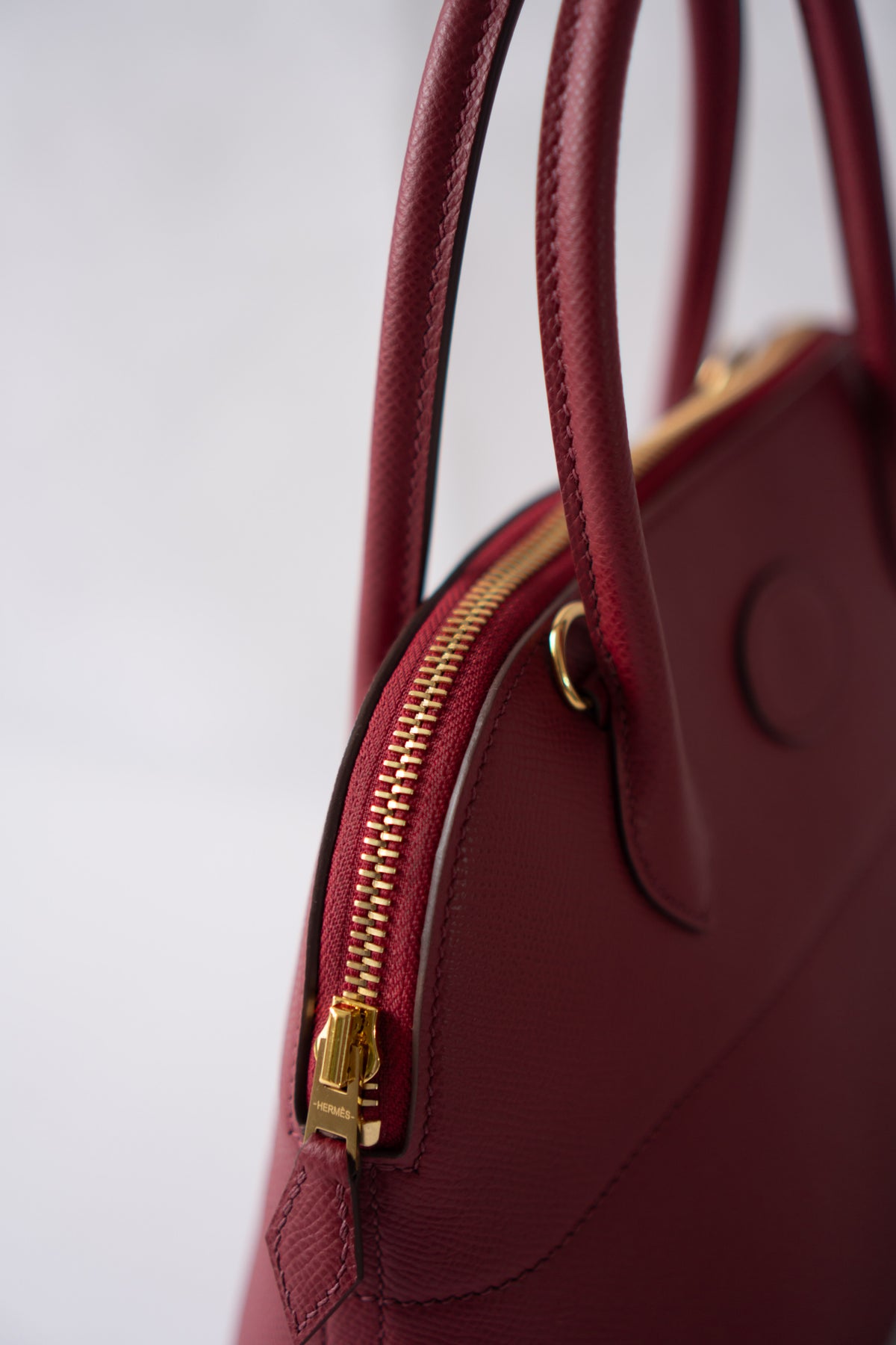Bolide 27 Epsom Leather – Rouge Grenat