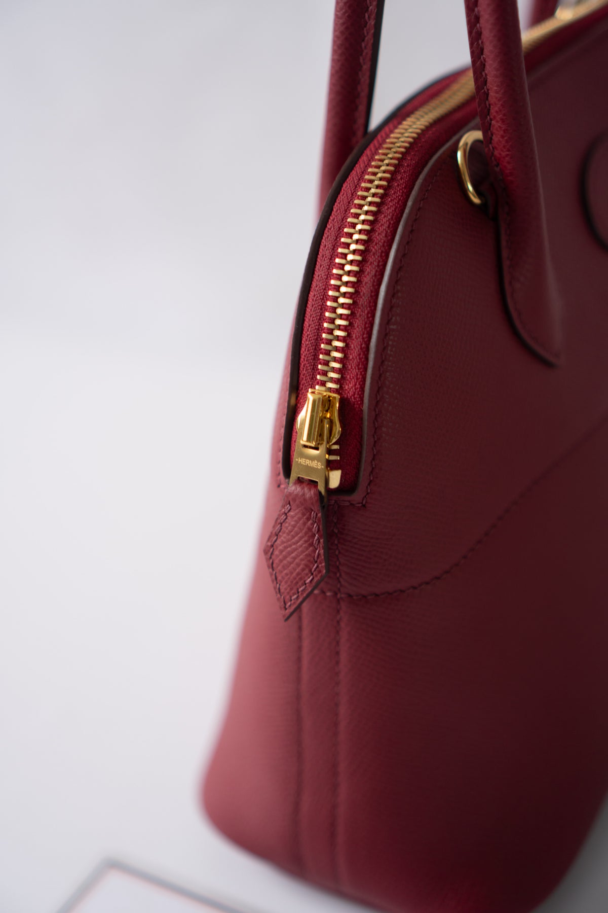 Bolide 27 Epsom Leather – Rouge Grenat