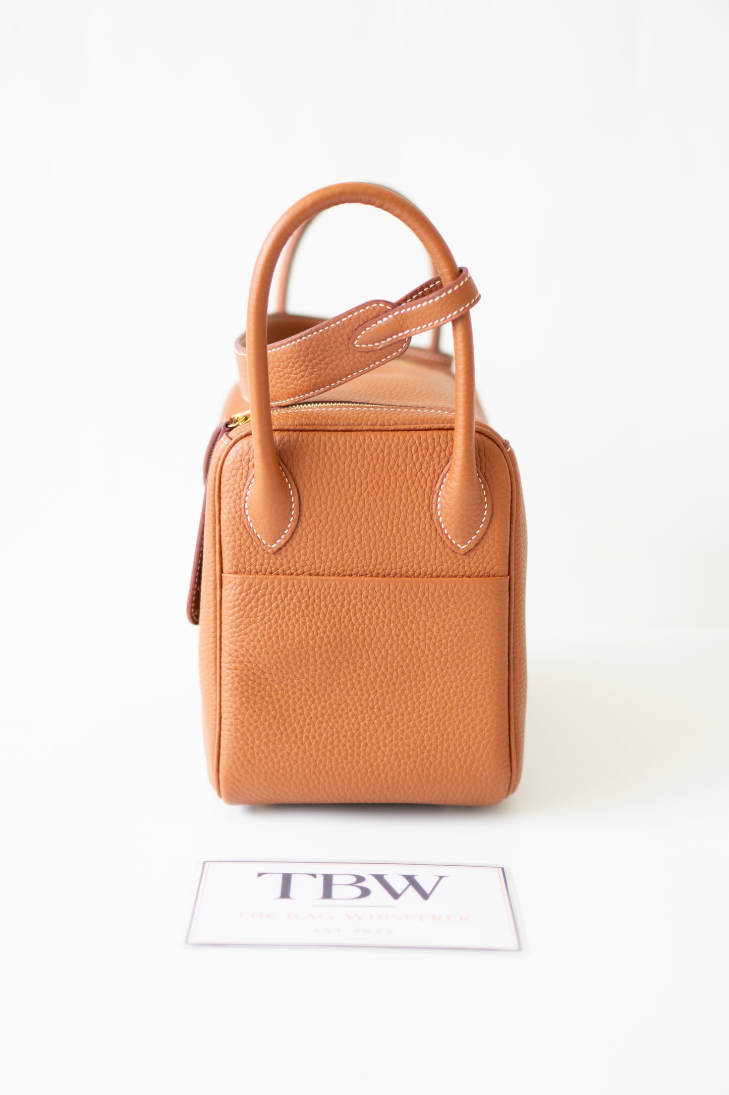 Lind 26 – Gold Clemence Leather with Gold Hardware