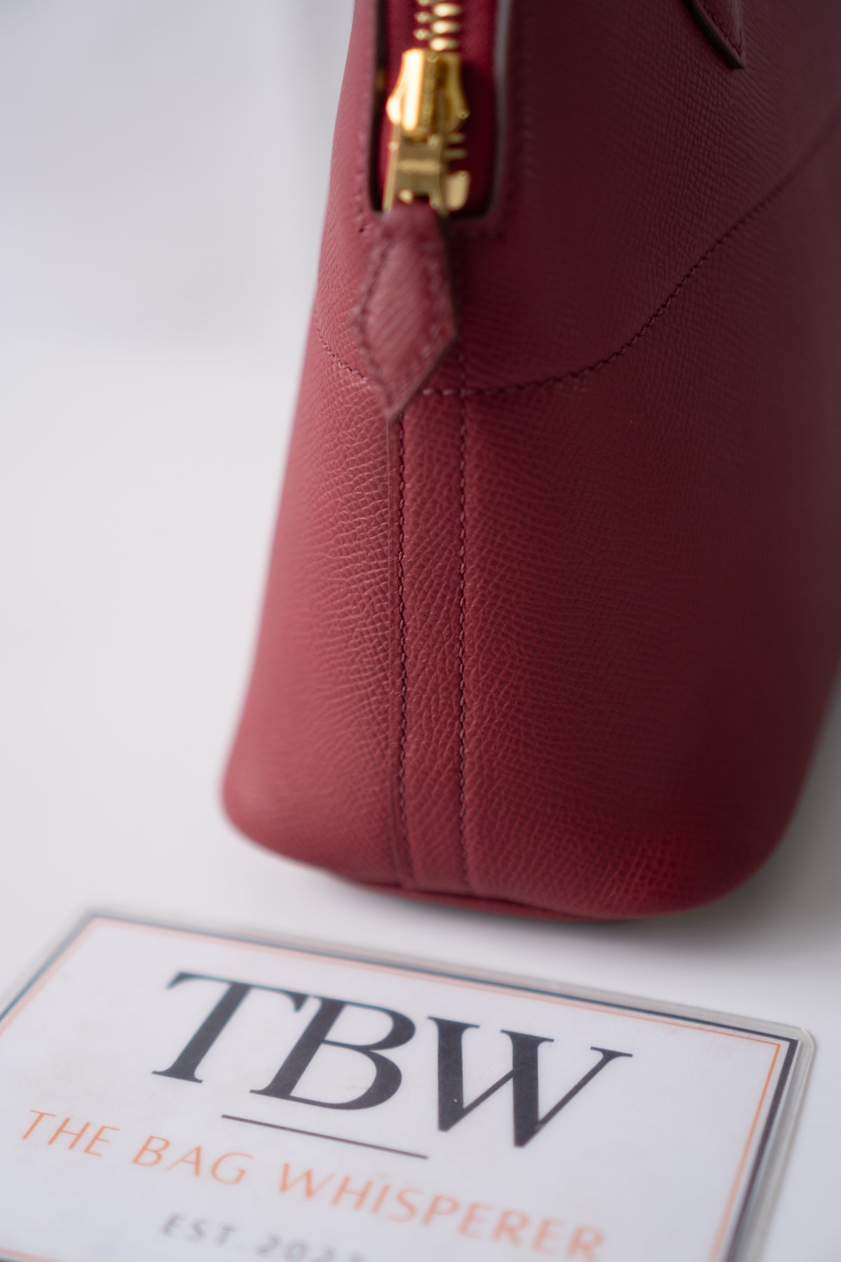Bolide 27 Epsom Leather – Rouge Grenat