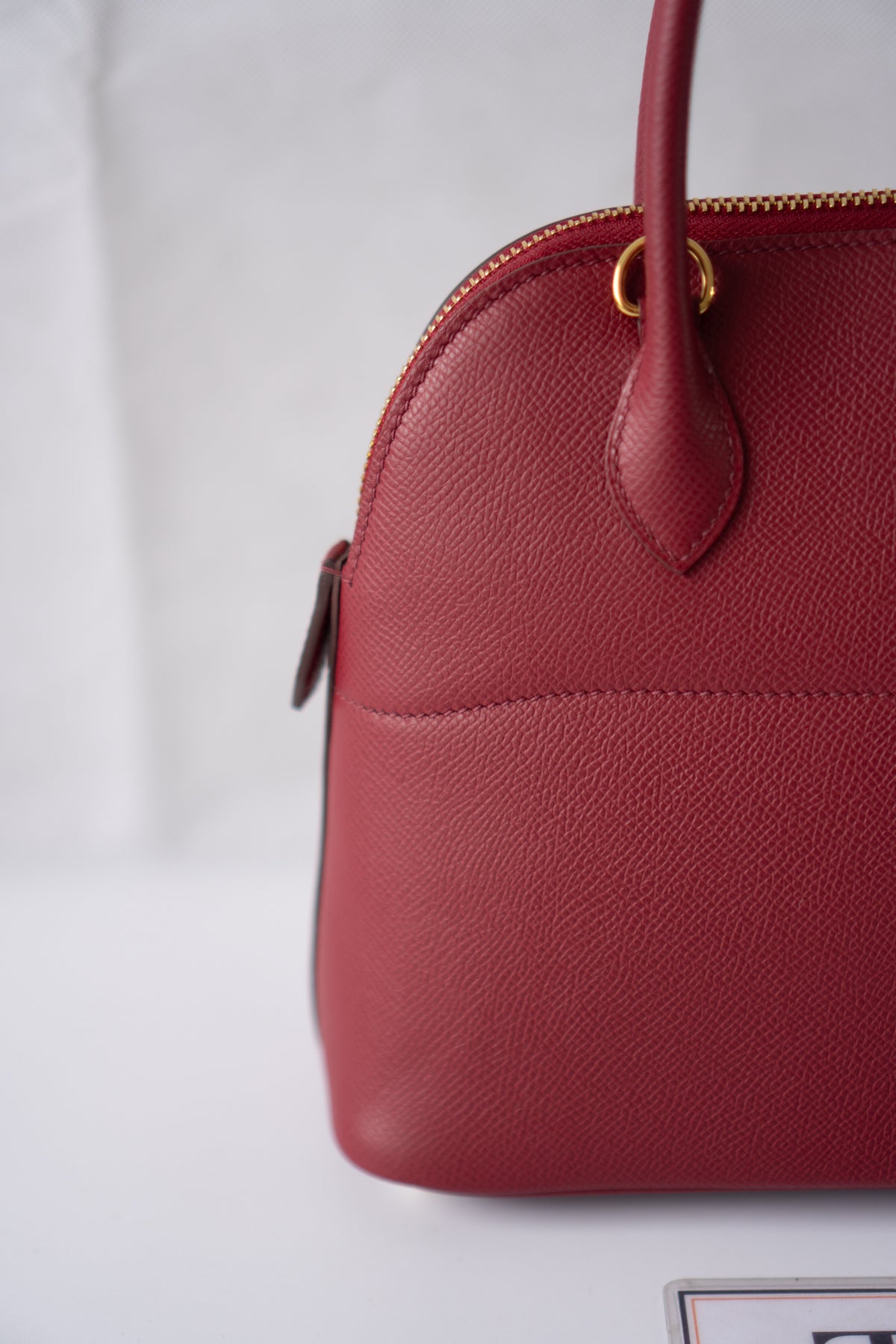 Bolide 27 Epsom Leather – Rouge Grenat