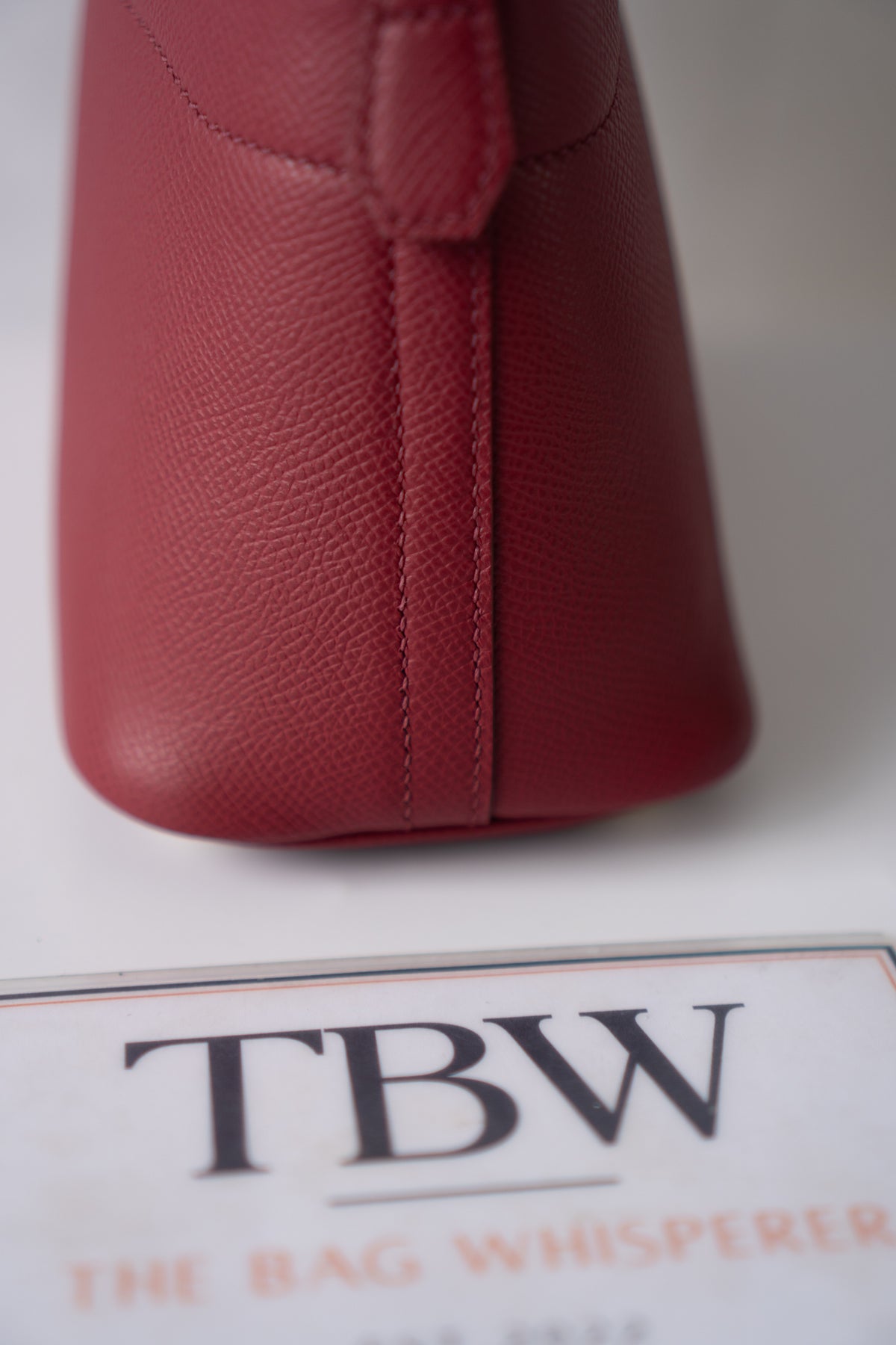 Bolide 27 Epsom Leather – Rouge Grenat